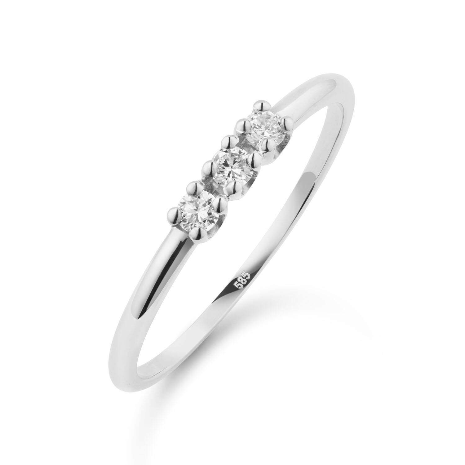  Bagues - Memoire - 0.15ct