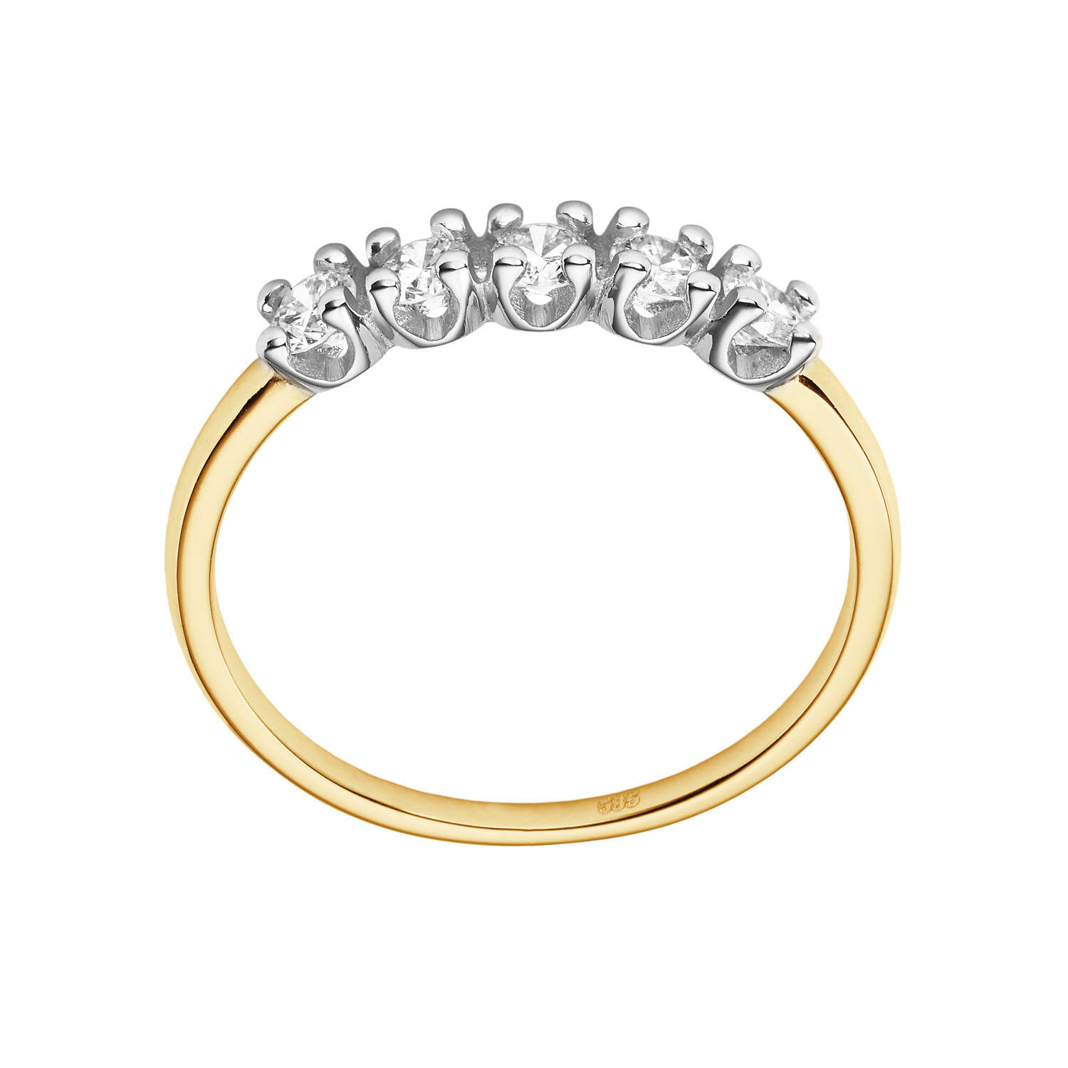  Rings - Memoire - 0.5ct
