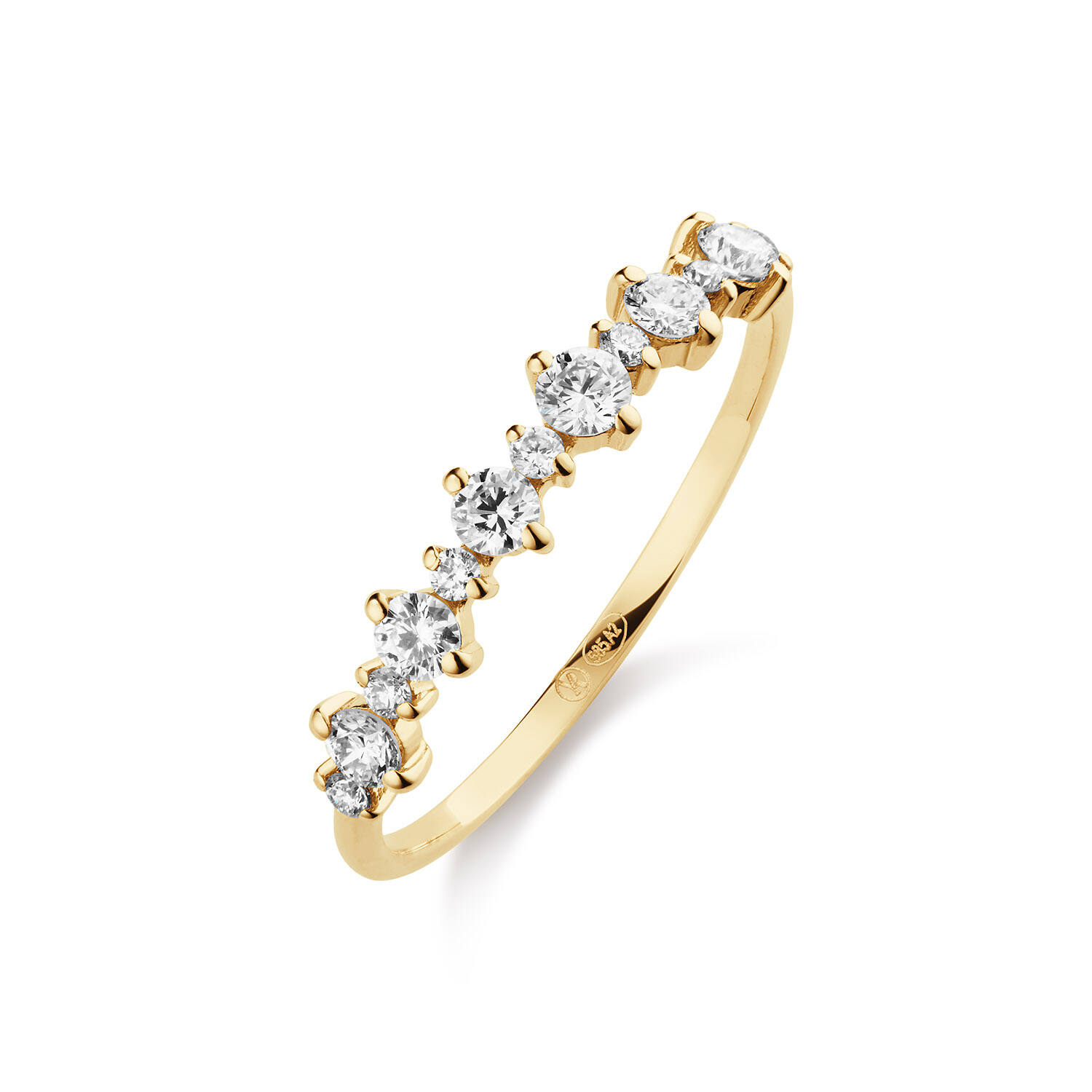  Ringe mit Stein - Infini - 0.31ct