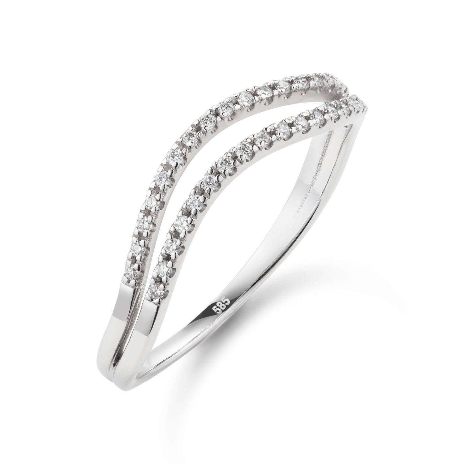  Ringen met steen - Infini - 0.15ct