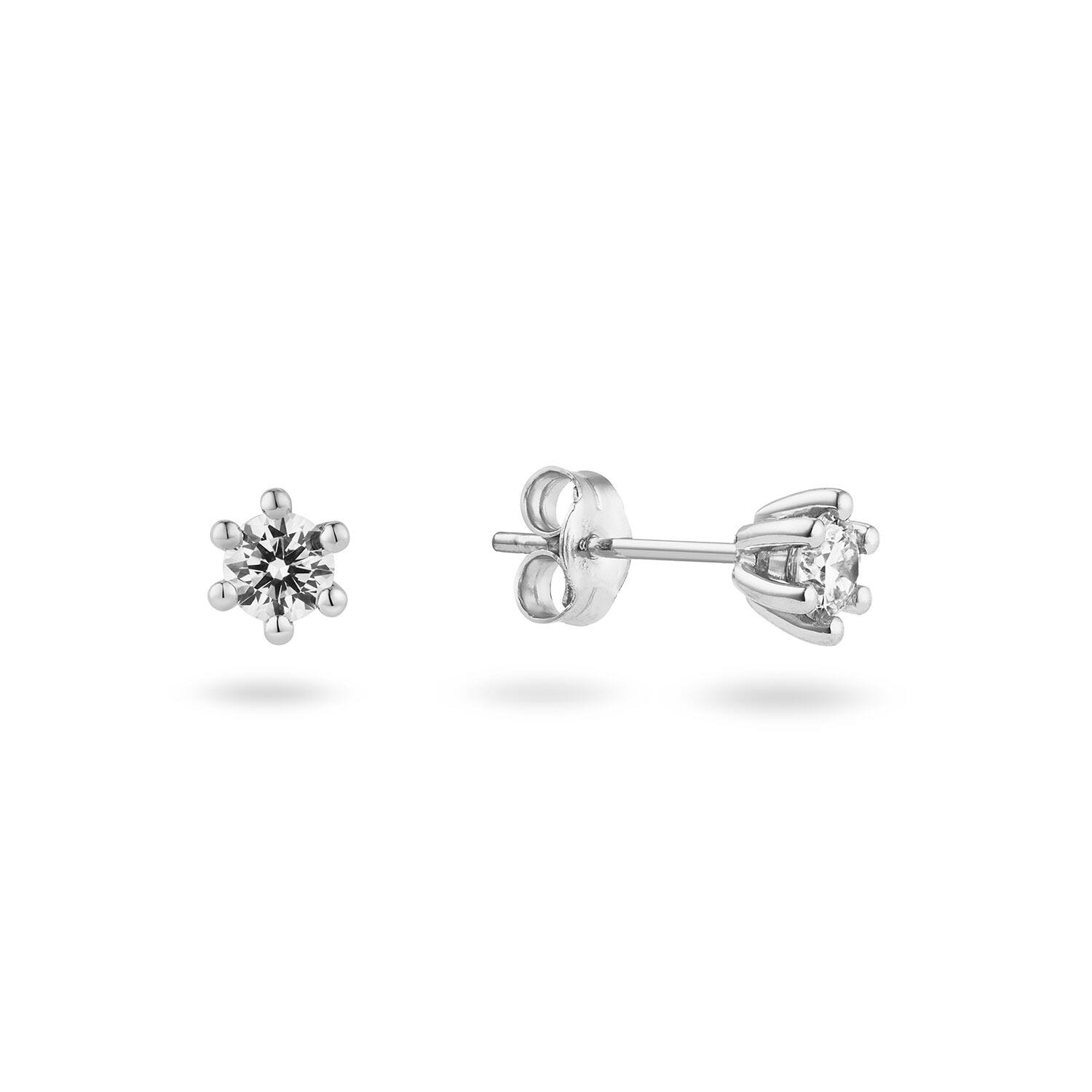  Ohrstecker - Solitaire Classique - 0.4ct