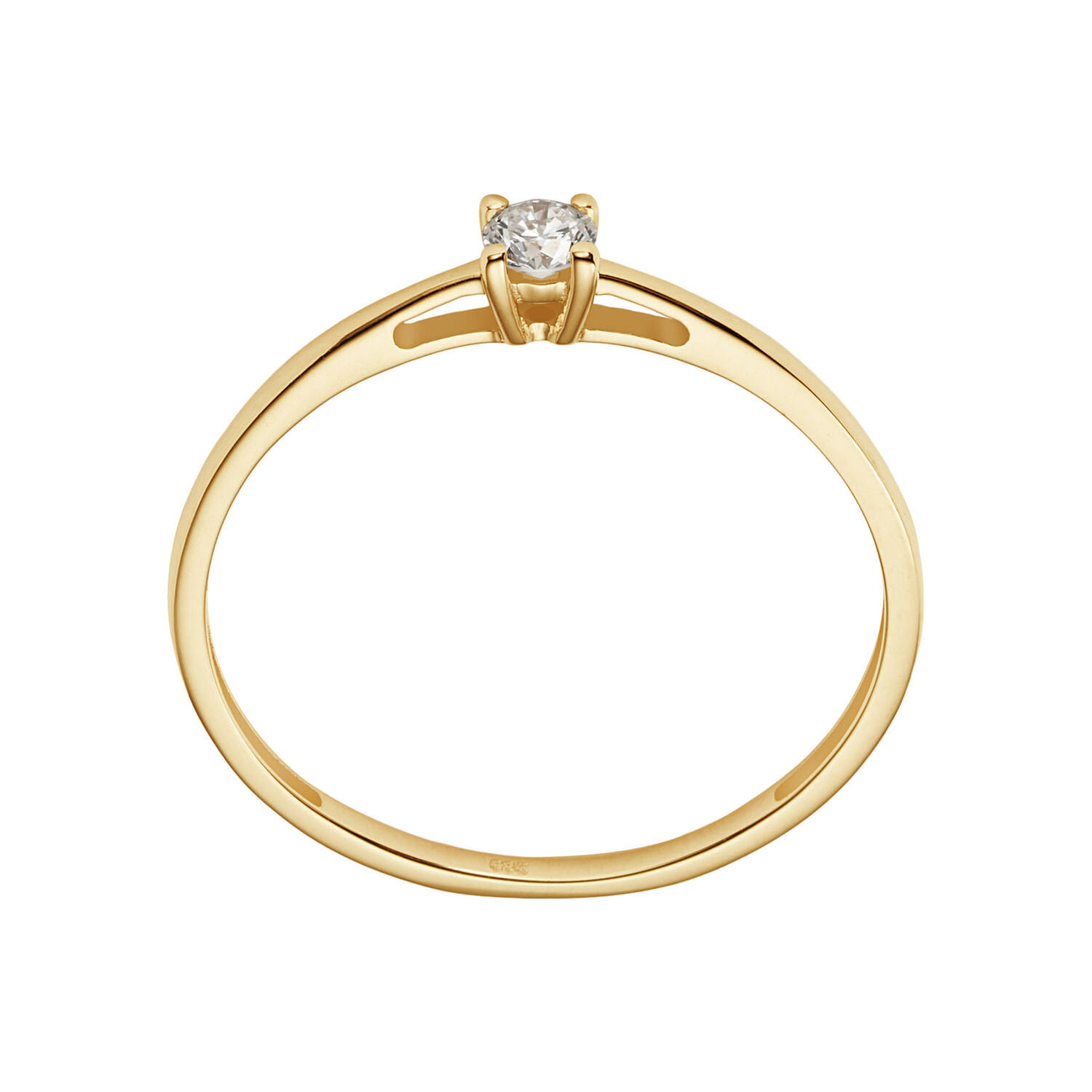  Ringe - Solitaire Moderne - 0.15ct