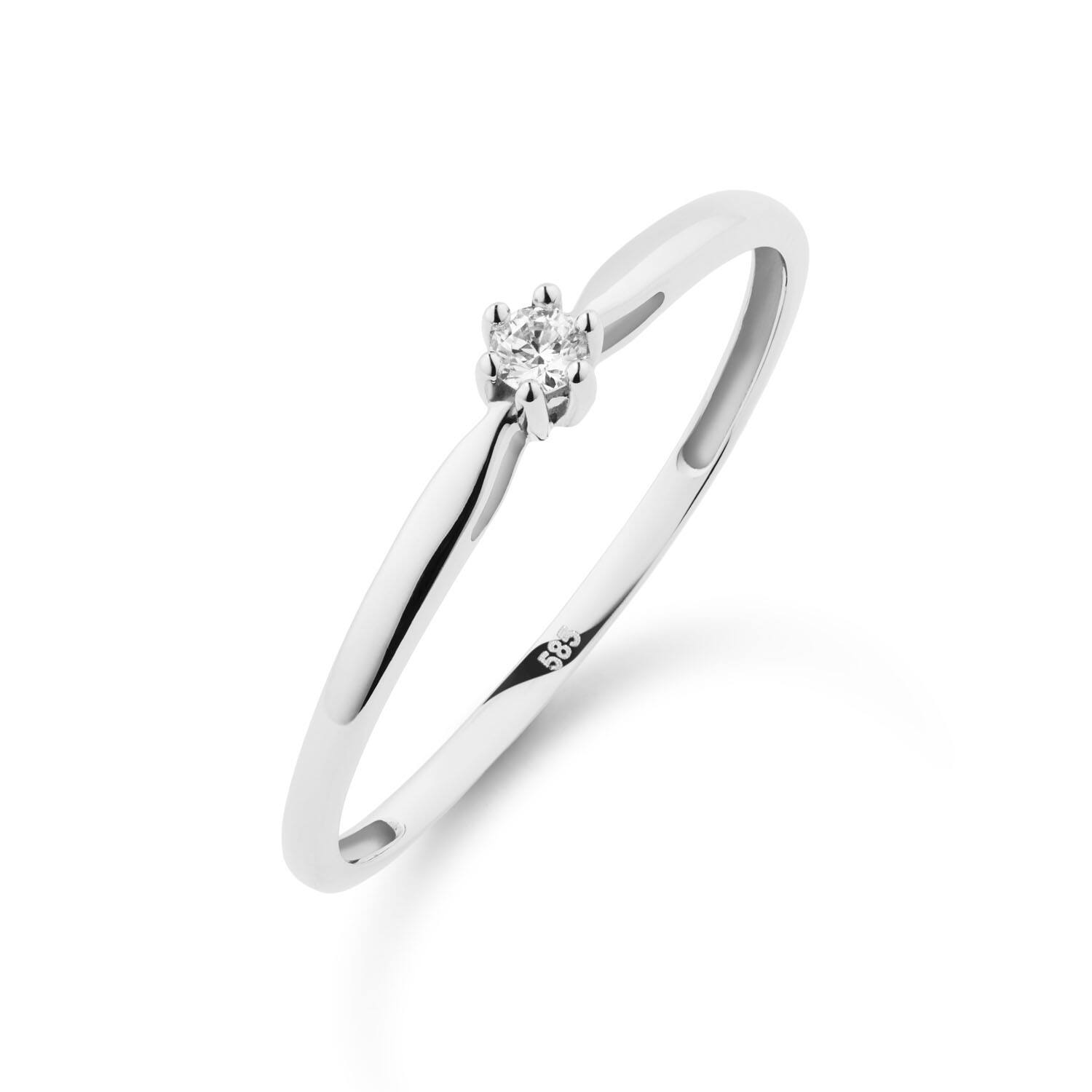  Ringe - Solitaire Classique - 0.05ct