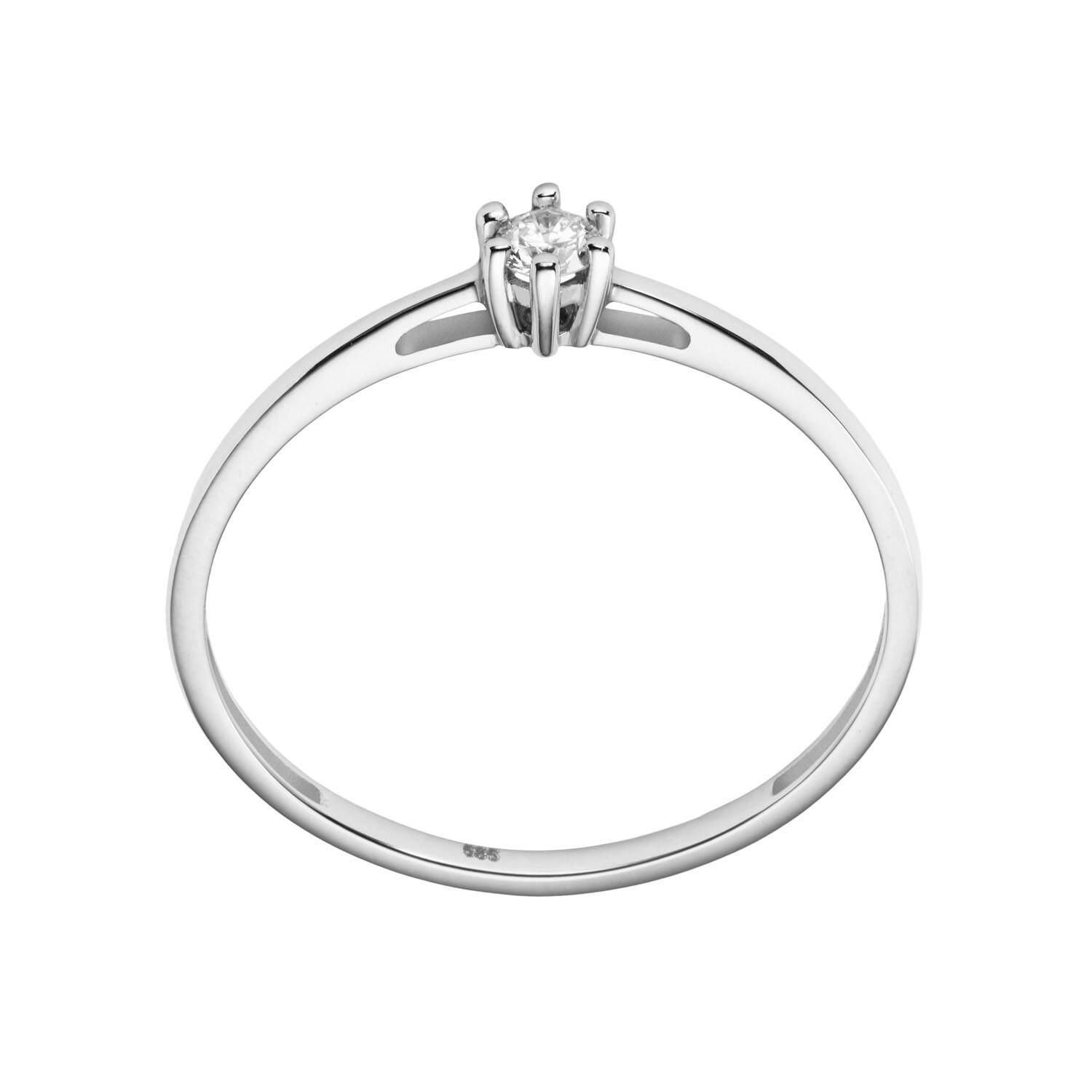  Rings - Solitaire Classique - 0.1ct