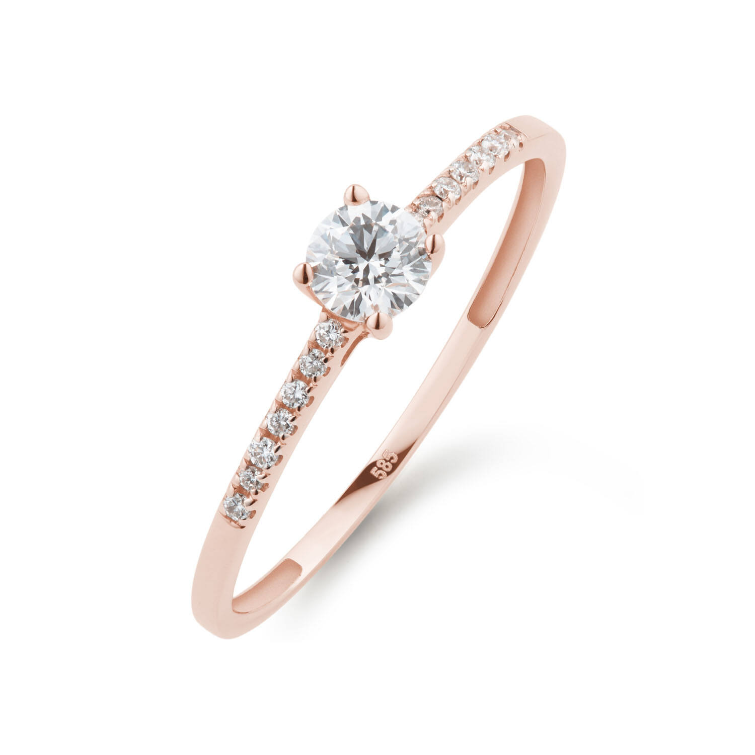  Bagues - Solitaire Chic - 0.37ct