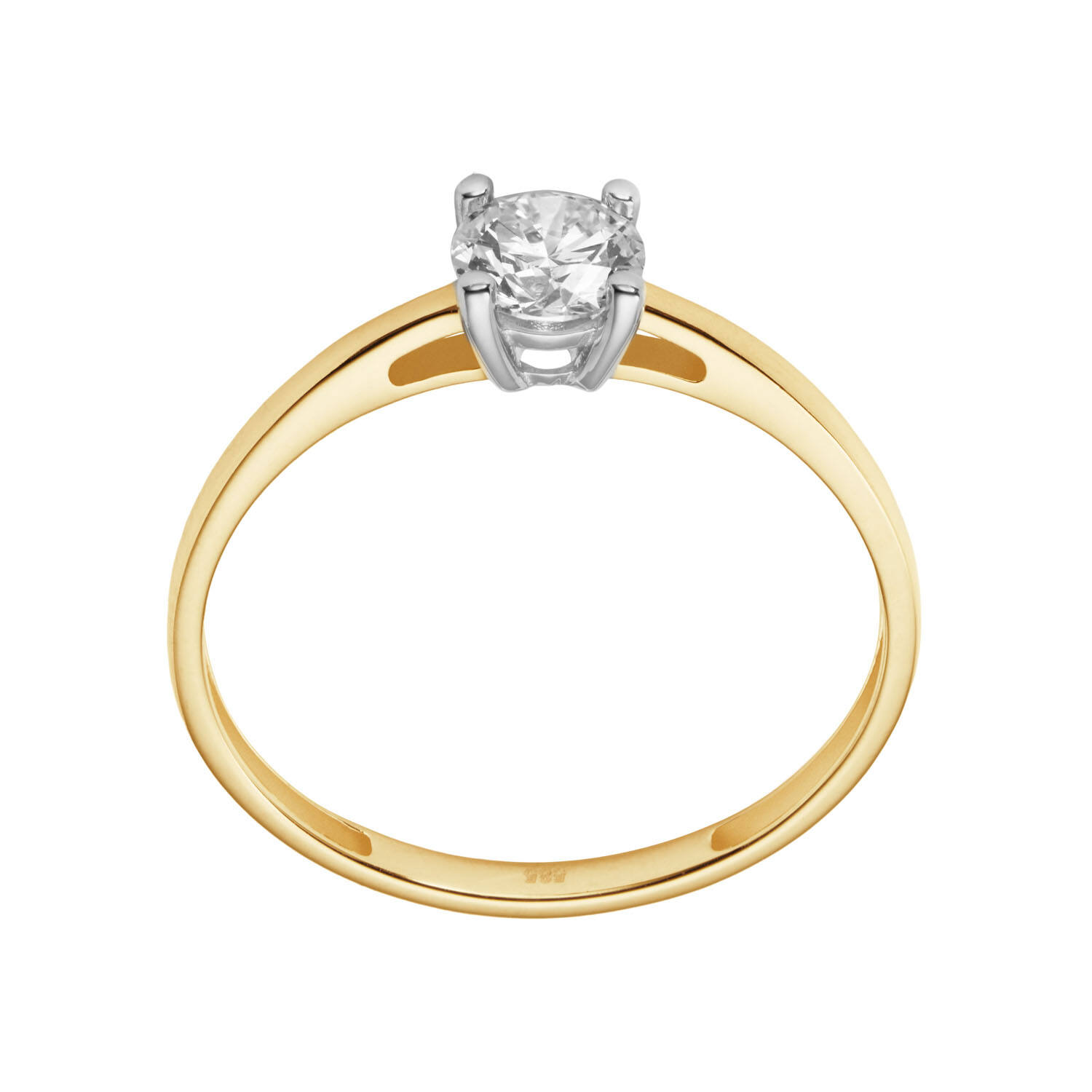 Ringe - Solitaire Moderne - 0.5ct