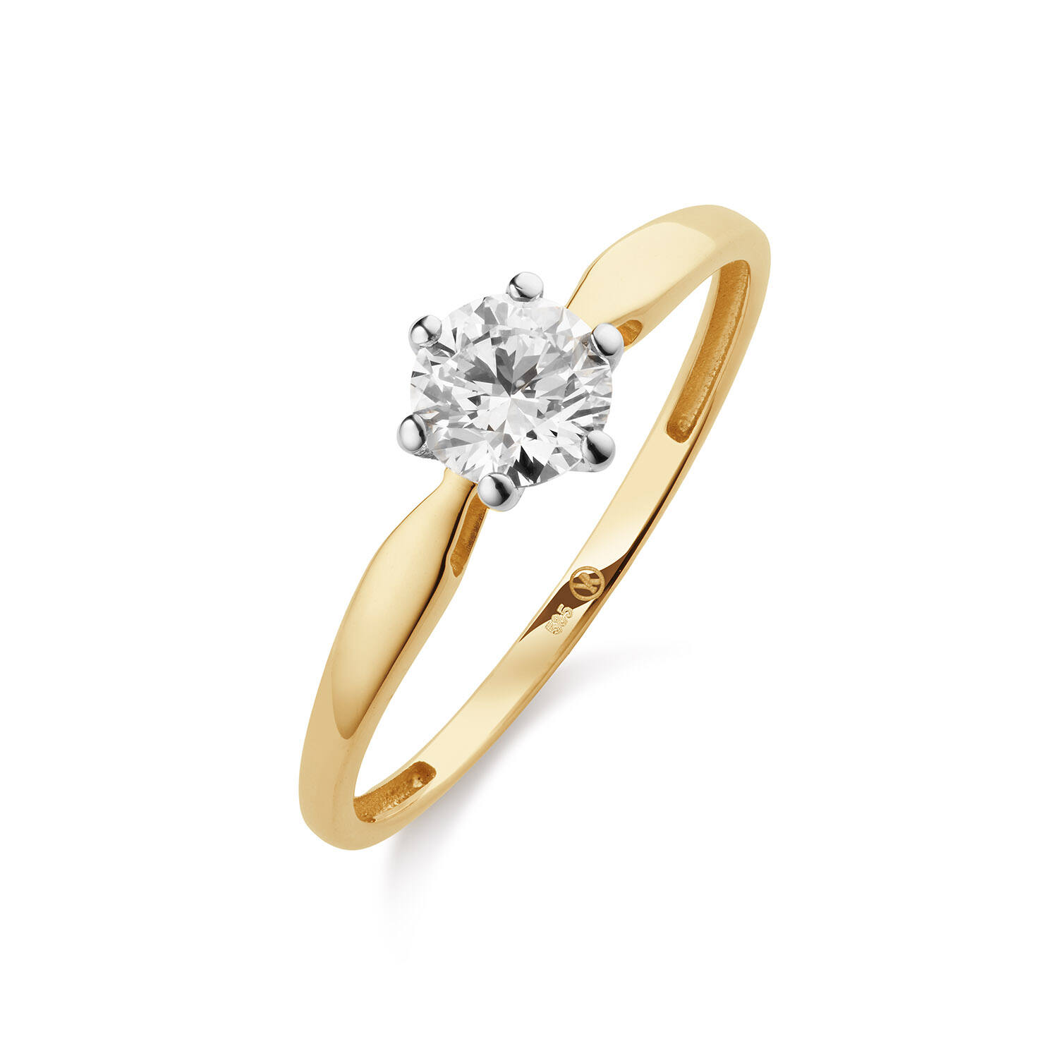  Ringe - Solitaire Classique - 0.5ct