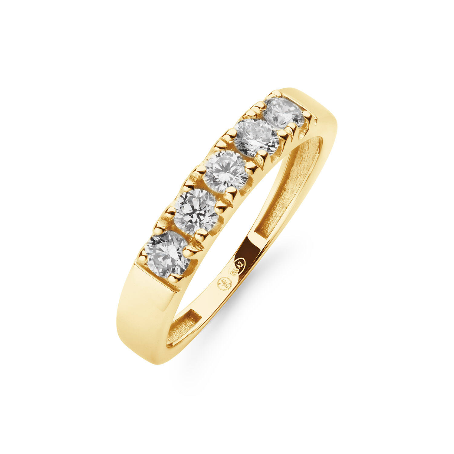  Ringe mit Stein - Alliance - 0.75ct