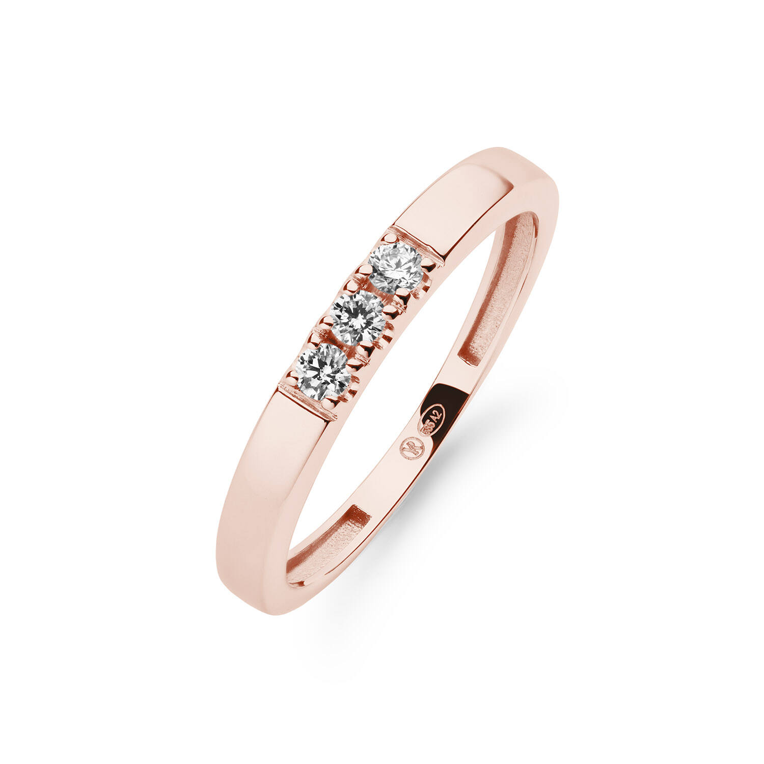 Ringe mit Stein - Alliance - 0.15ct