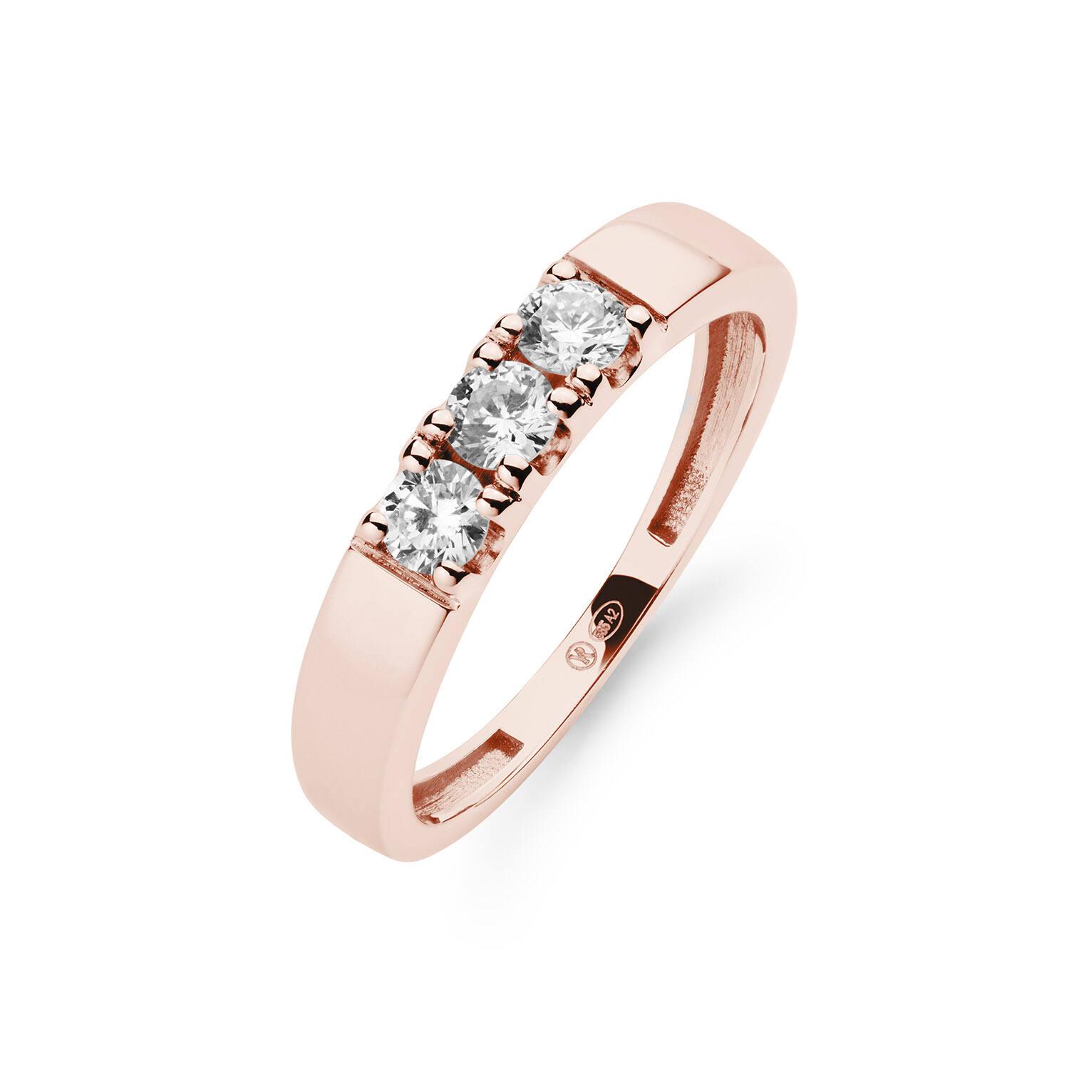  Ringe mit Stein - Alliance - 0.3ct