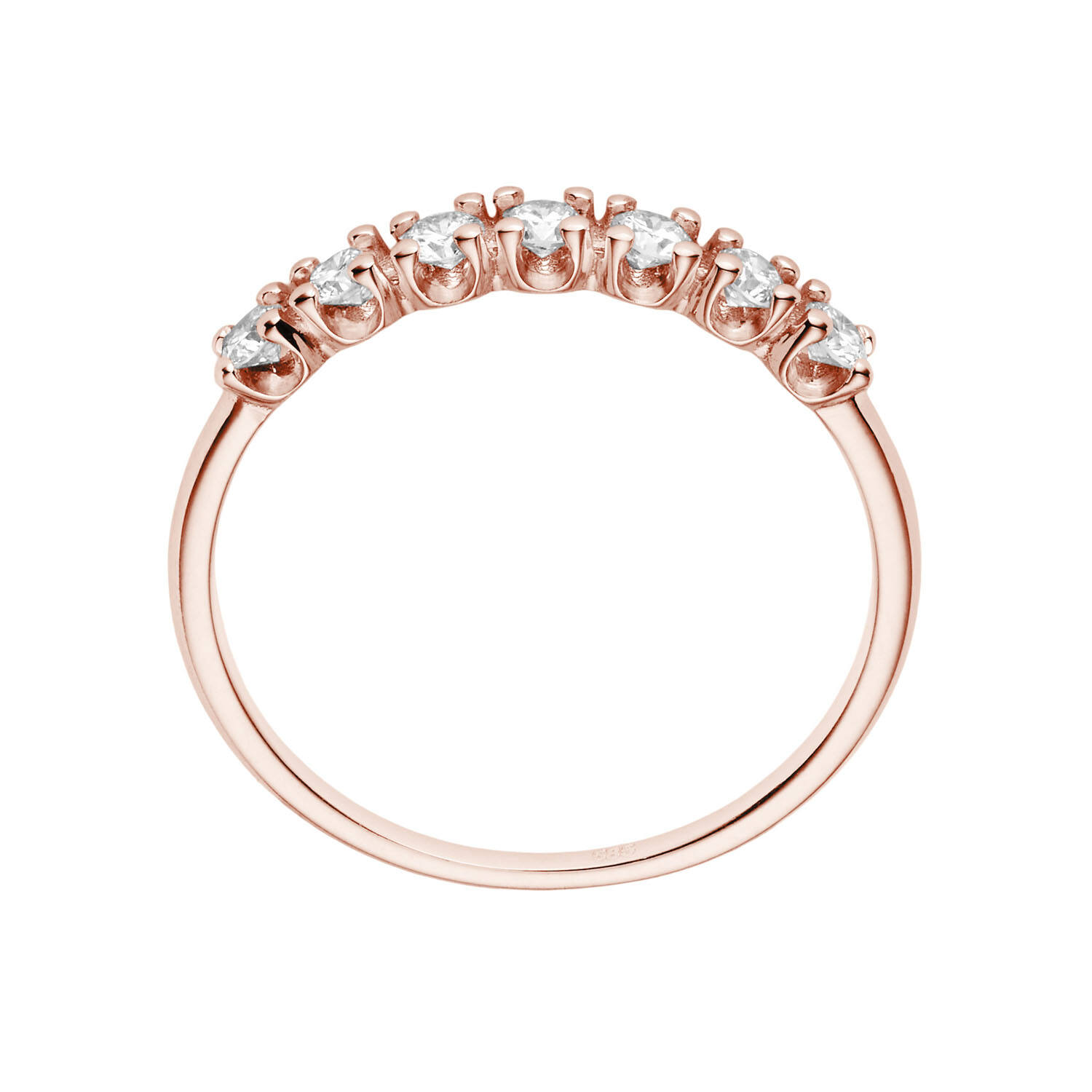  Ringe mit Stein - Memoire - 0.35ct