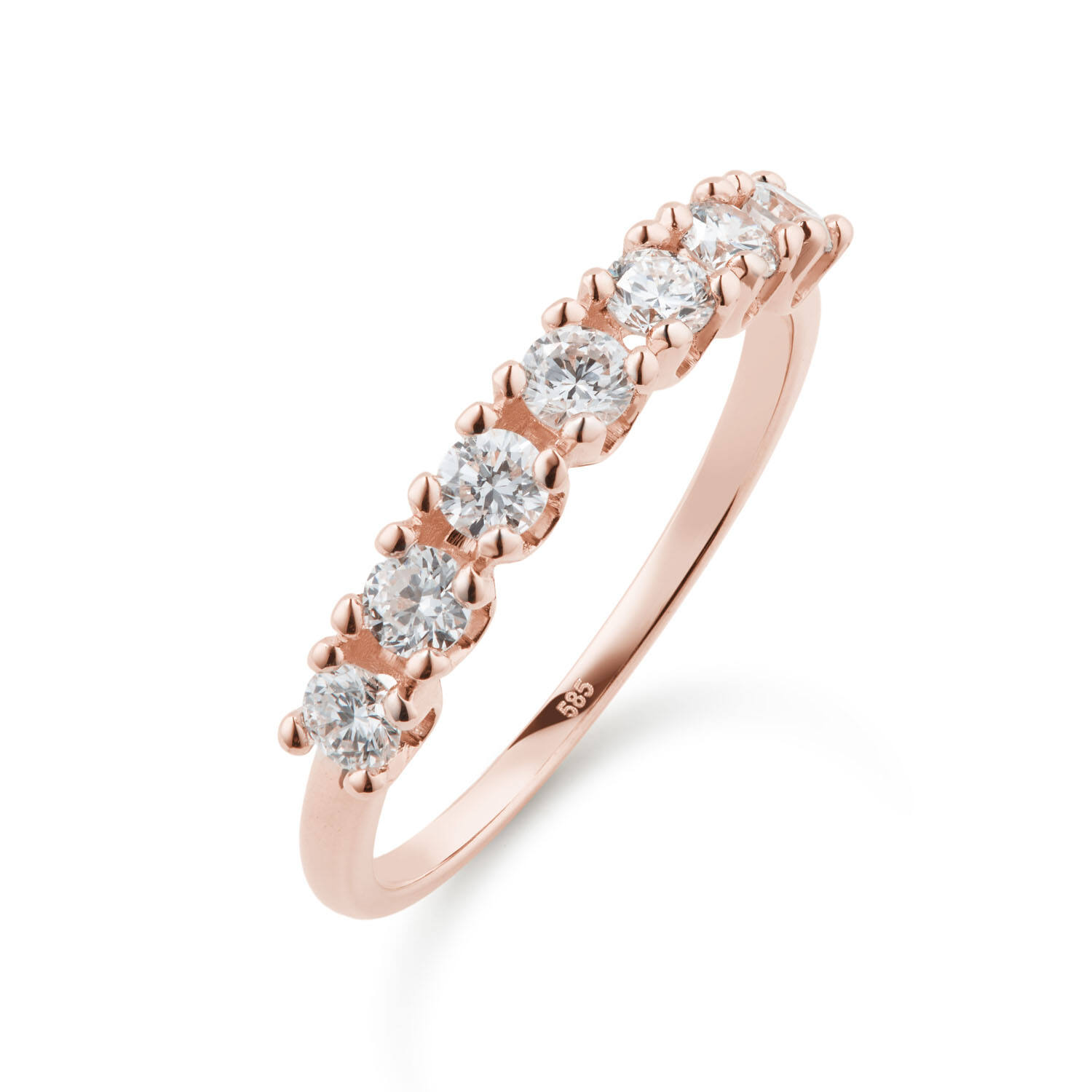  Ringen met steen - Memoire - 0.7ct