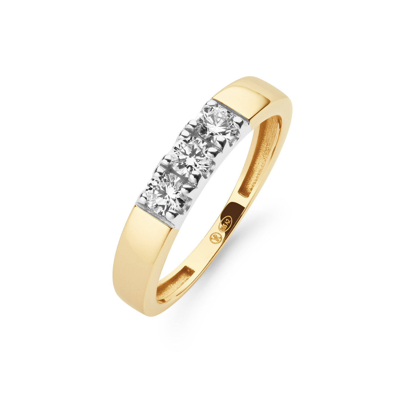  Ringe mit Stein - Alliance - 0.45ct
