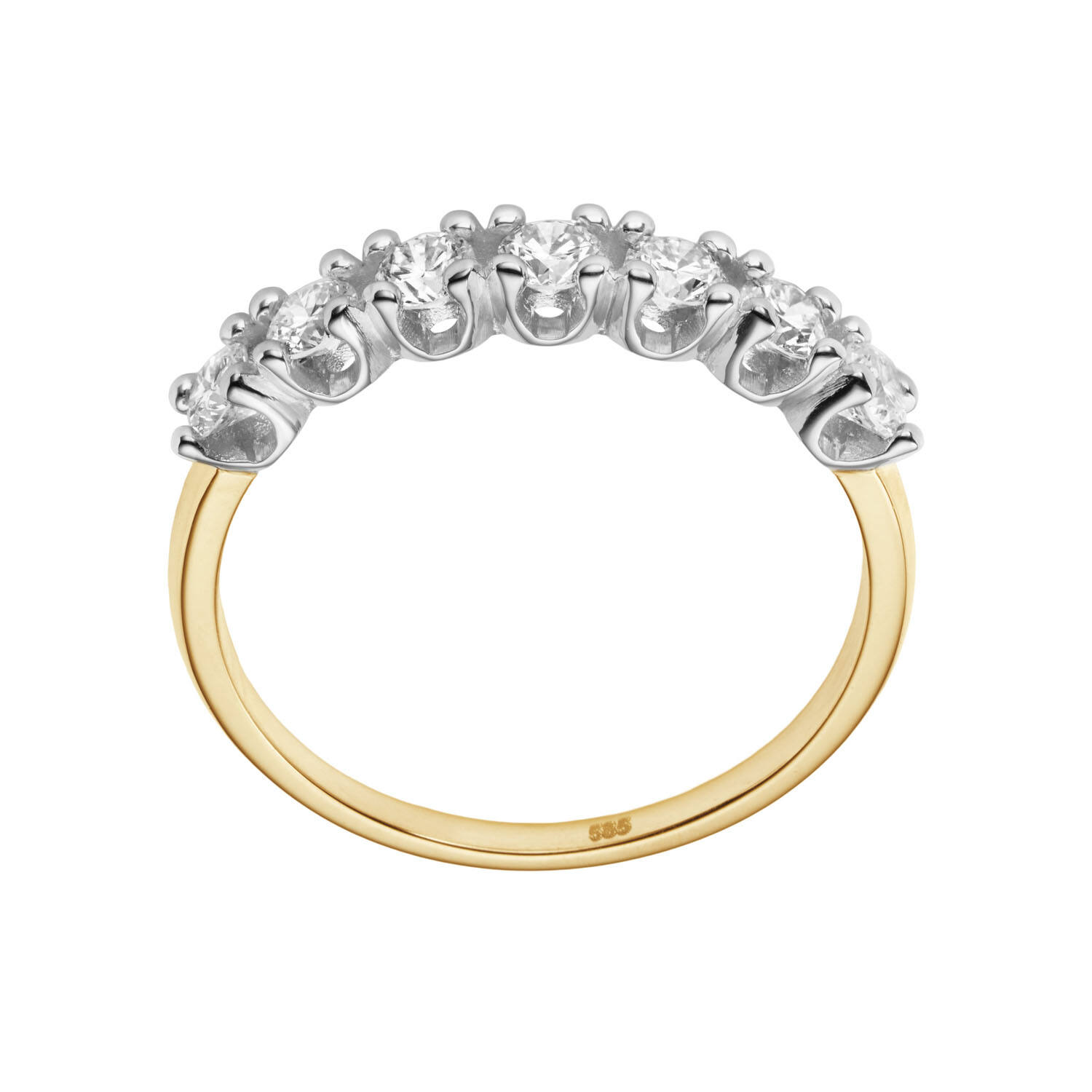  Ringen met steen - Memoire - 0.7ct