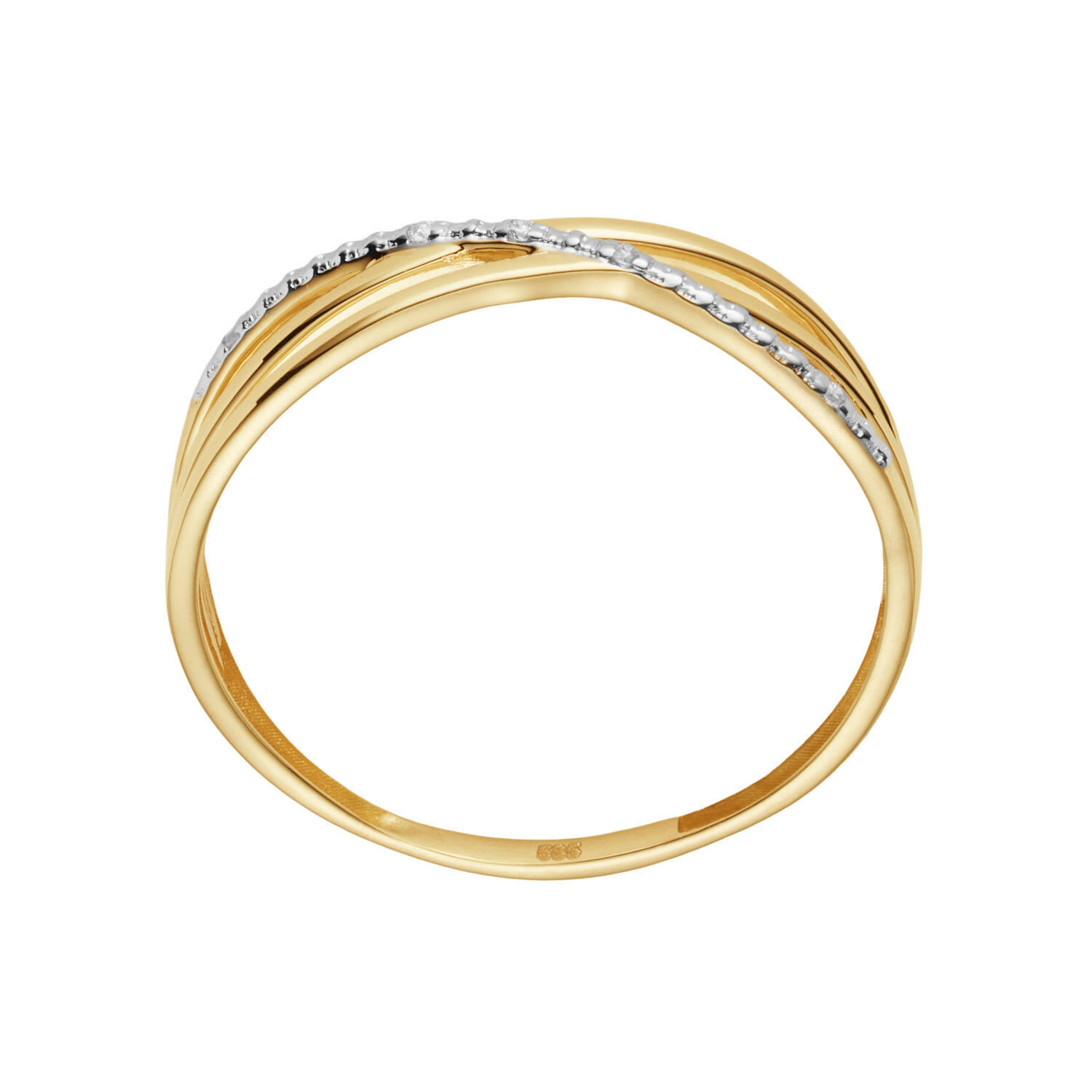  Ringen met steen - Infini - 0.08ct