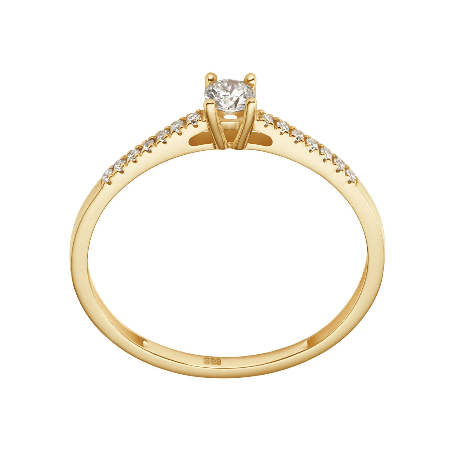  Bagues - Solitaire Chic - 0.22ct