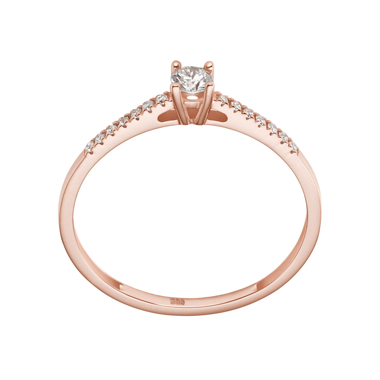  Bagues - Solitaire Chic - 0.22ct