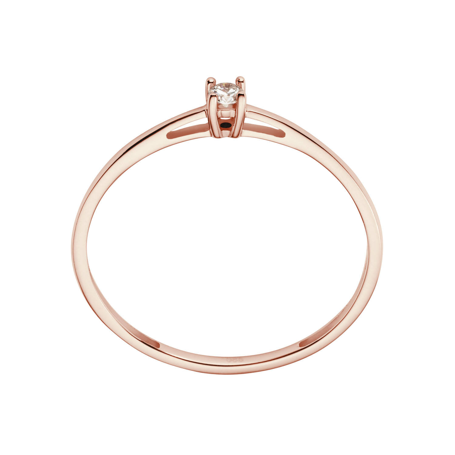  Ringe - Solitaire Moderne - 0.05ct