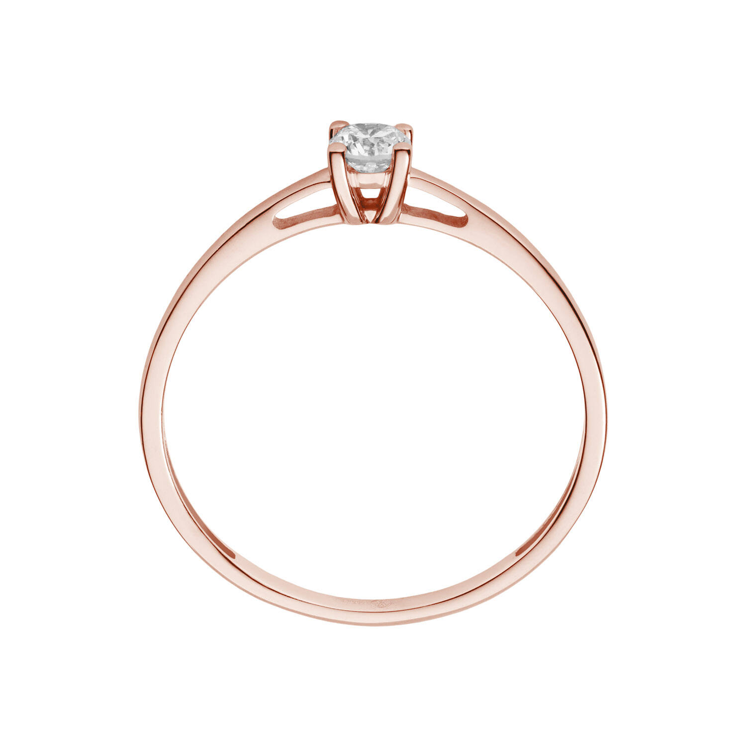  Ringe - Solitaire Moderne - 0.2ct
