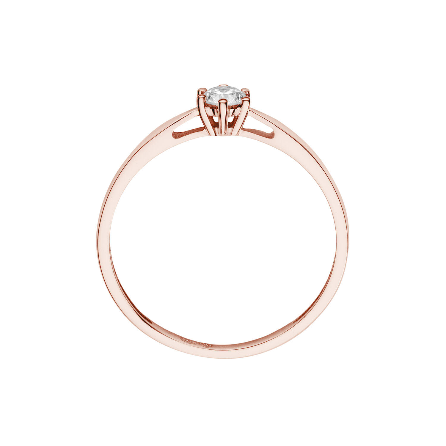 Rings - Solitaire Classique - 0.2ct