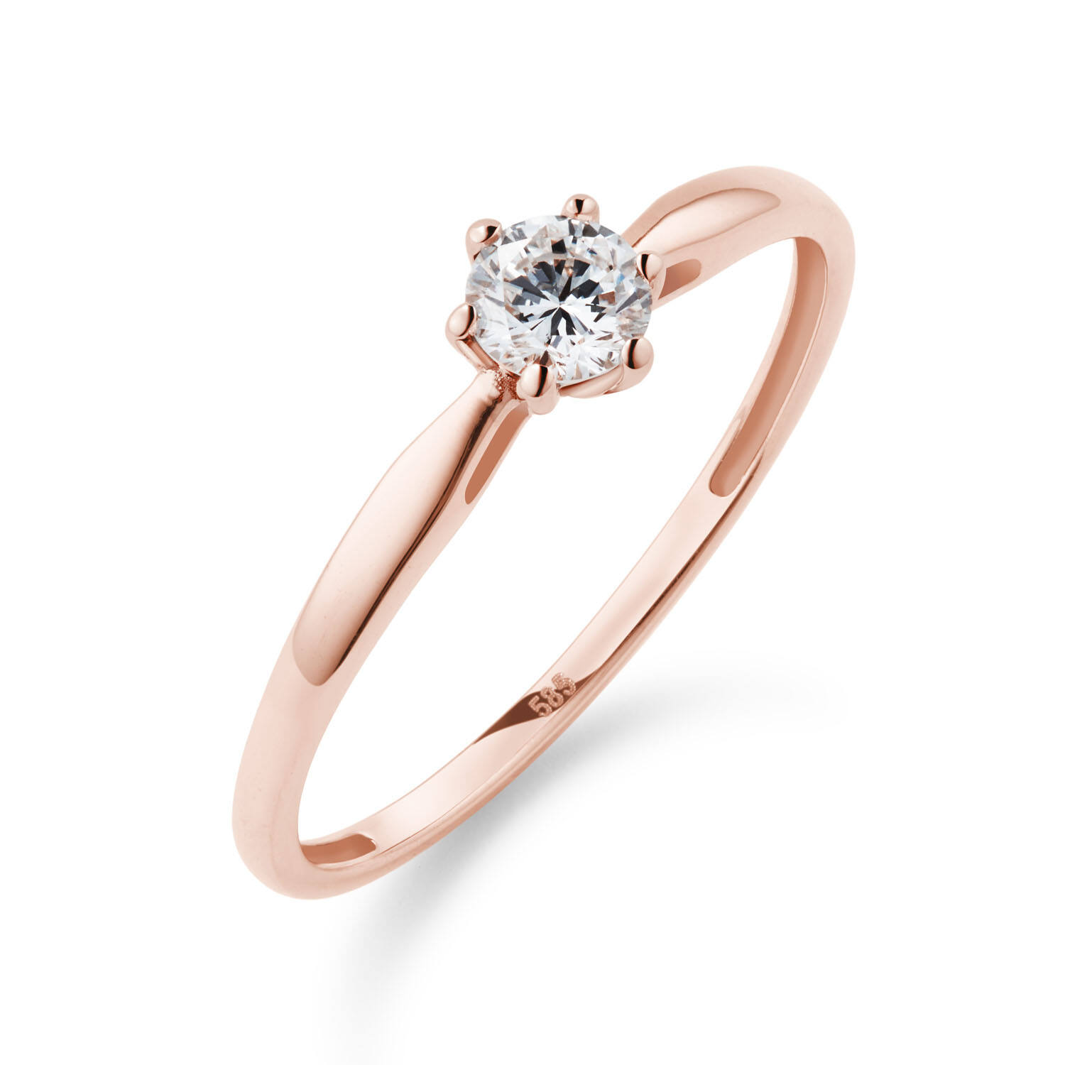  Ringen - Solitaire Classique - 0.3ct