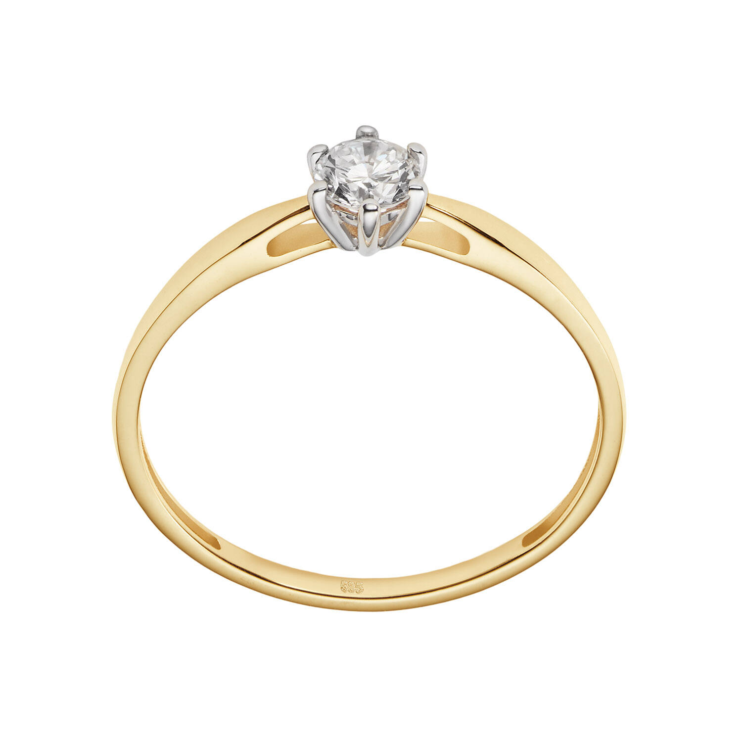  Ringe - Solitaire Classique - 0.3ct