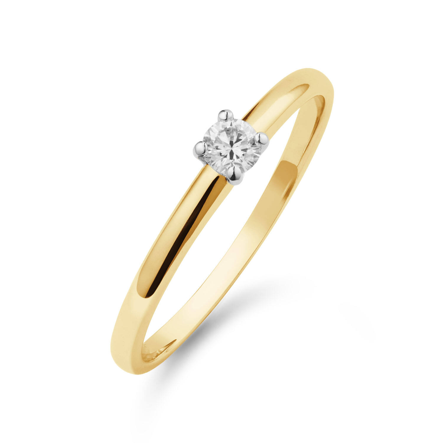  Ringe - Solitaire Elite - 0.15ct