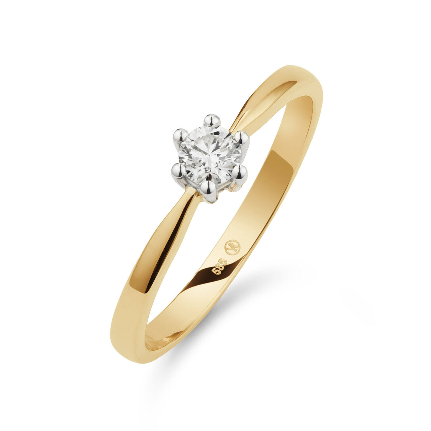  Ringe - Solitaire Elite - 0.2ct