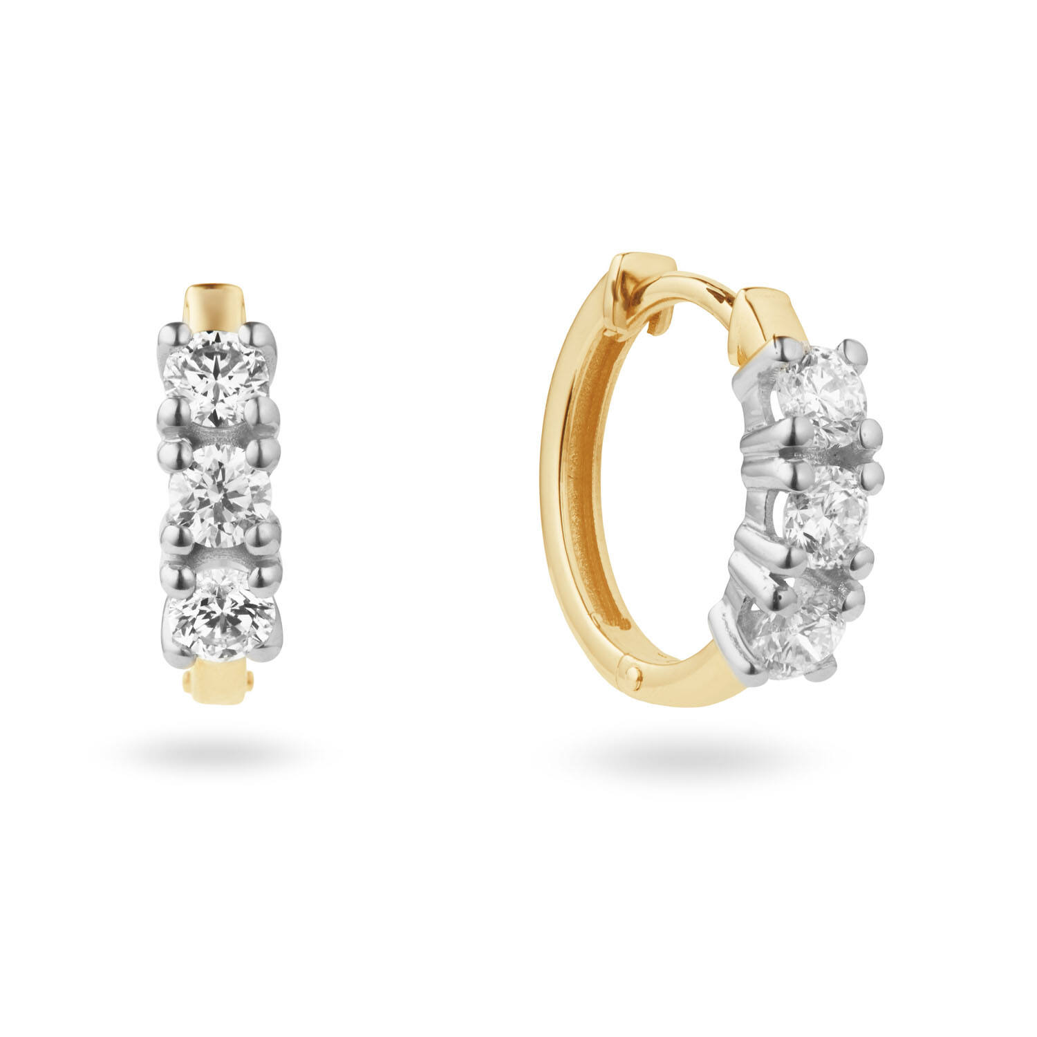  Ohrringe - Memoire - 0.6ct