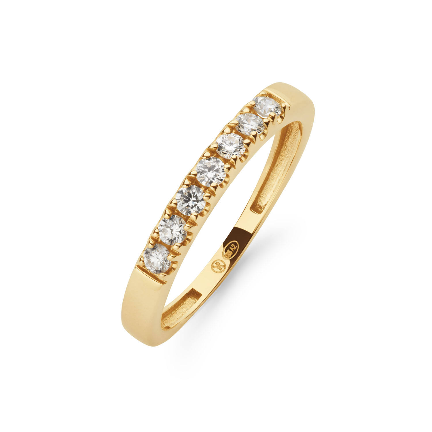  Rings with stone - Alliance - 0.35ct
