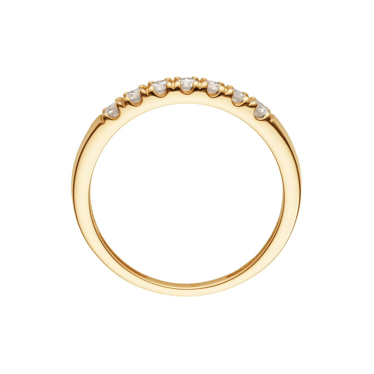  Rings with stone - Alliance - 0.35ct