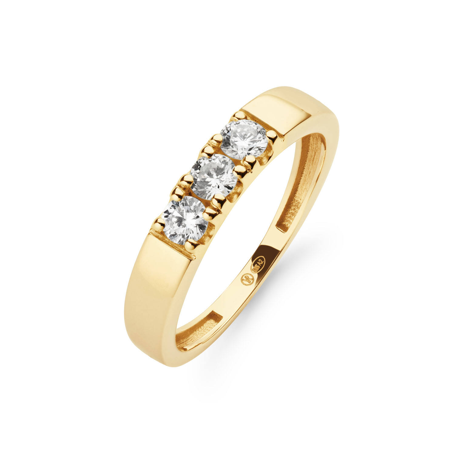  Rings with stone - Alliance - 0.3ct