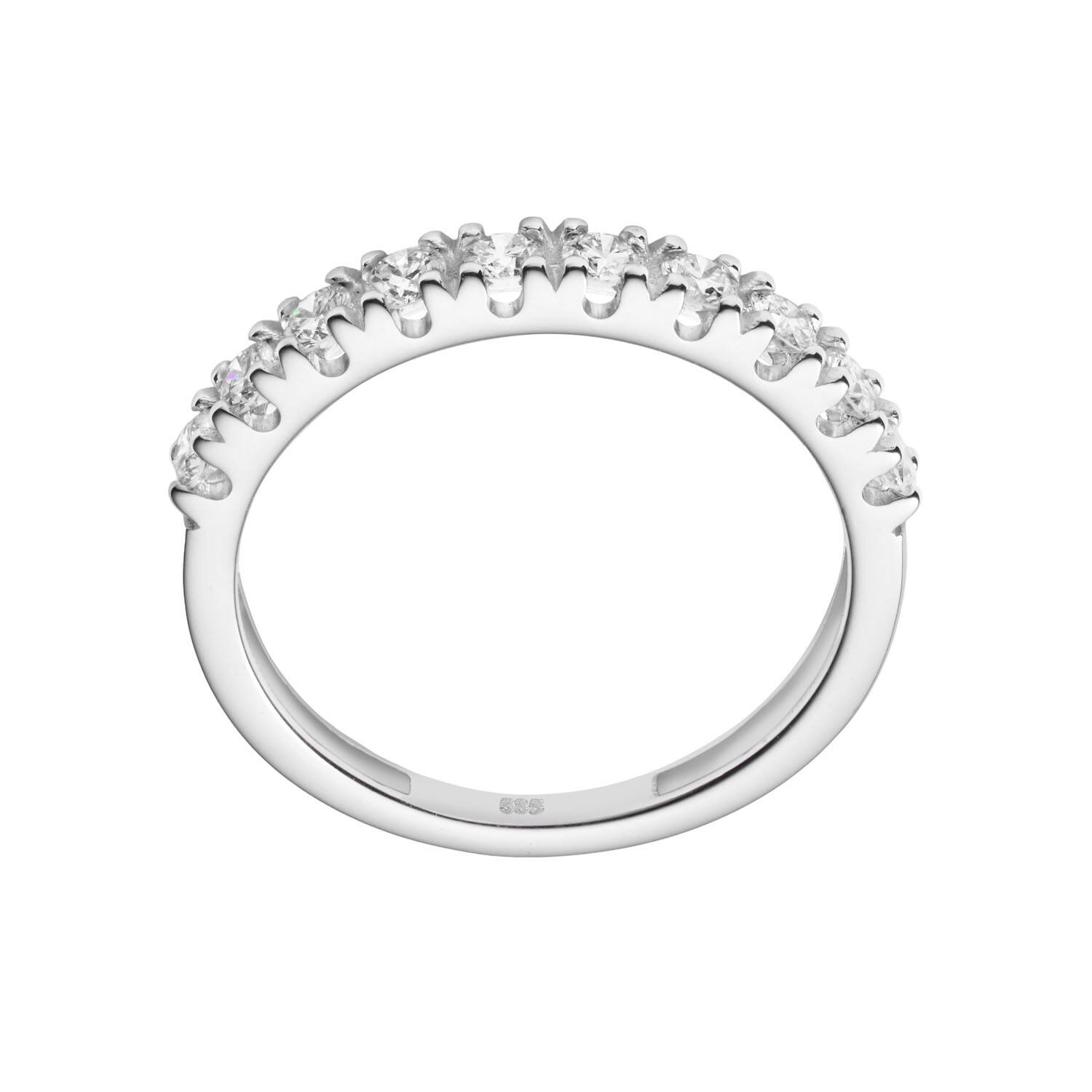  Bagues pierre - Alliance - 0.5ct