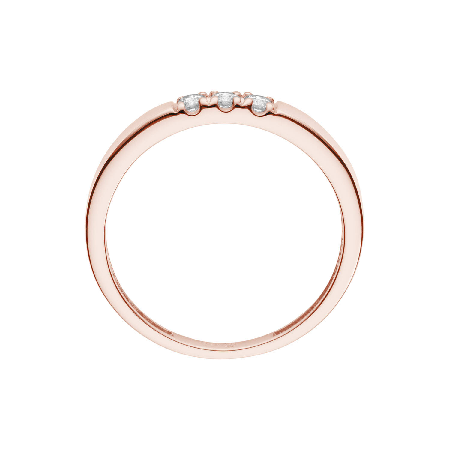  Rings with stone - Alliance - 0.15ct