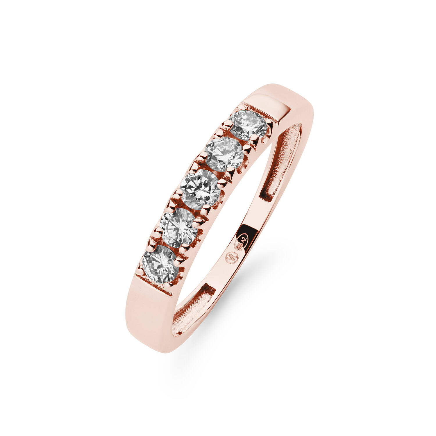  Bagues pierre - Alliance - 0.5ct