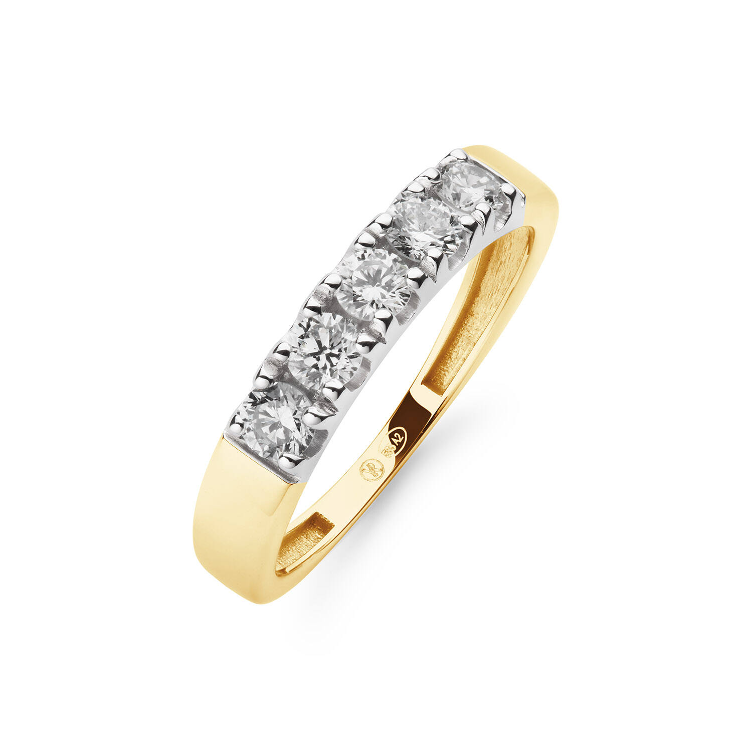  Bagues - Alliance - 0.75ct