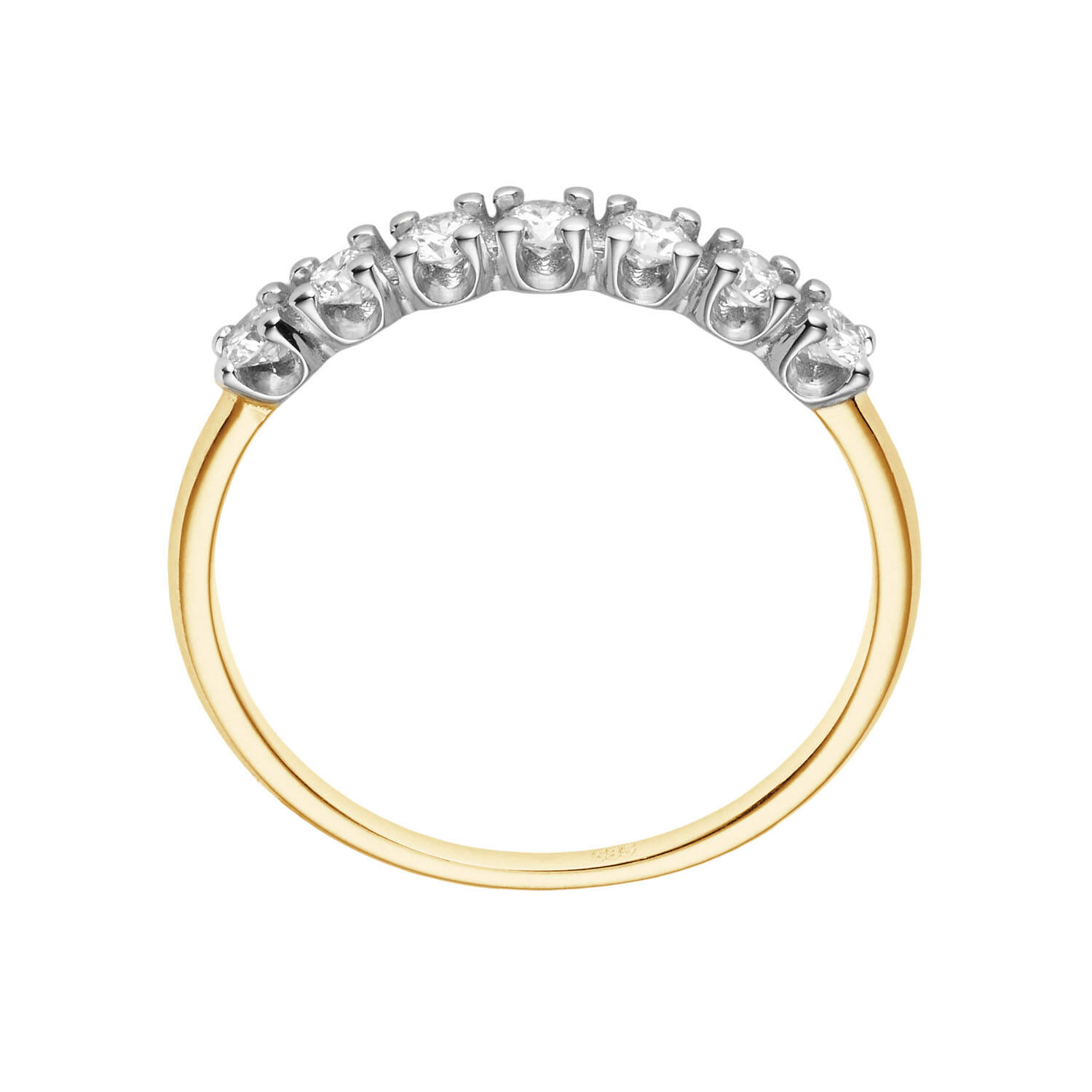  Ringen met steen - Memoire - 0.35ct