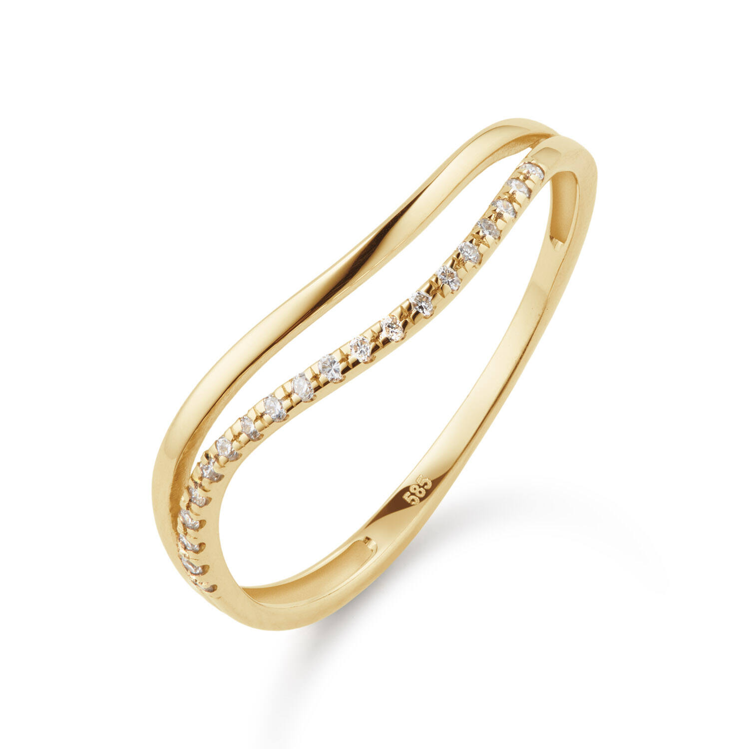  Bagues pierre - Infini - 0.08ct