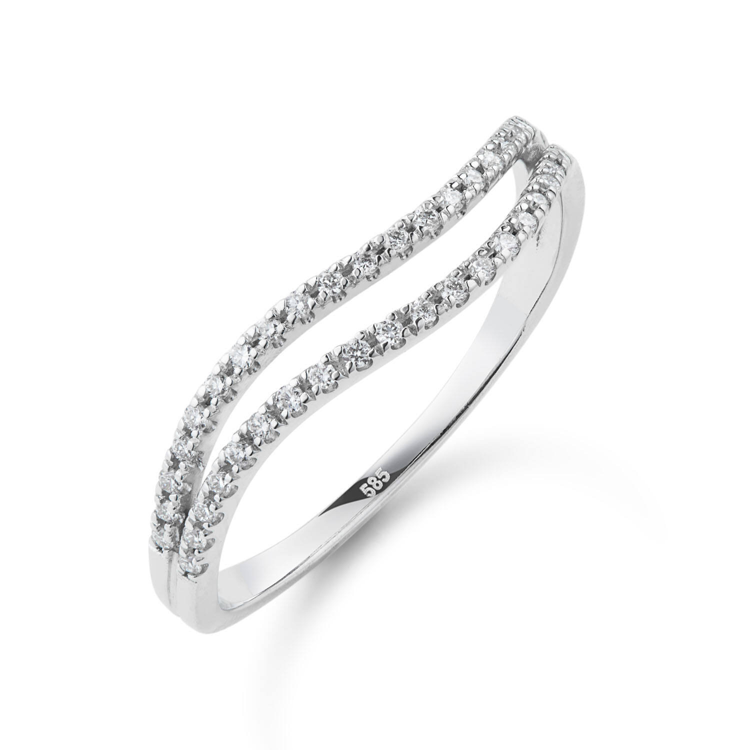  Ringen met steen - Infini - 0.15ct