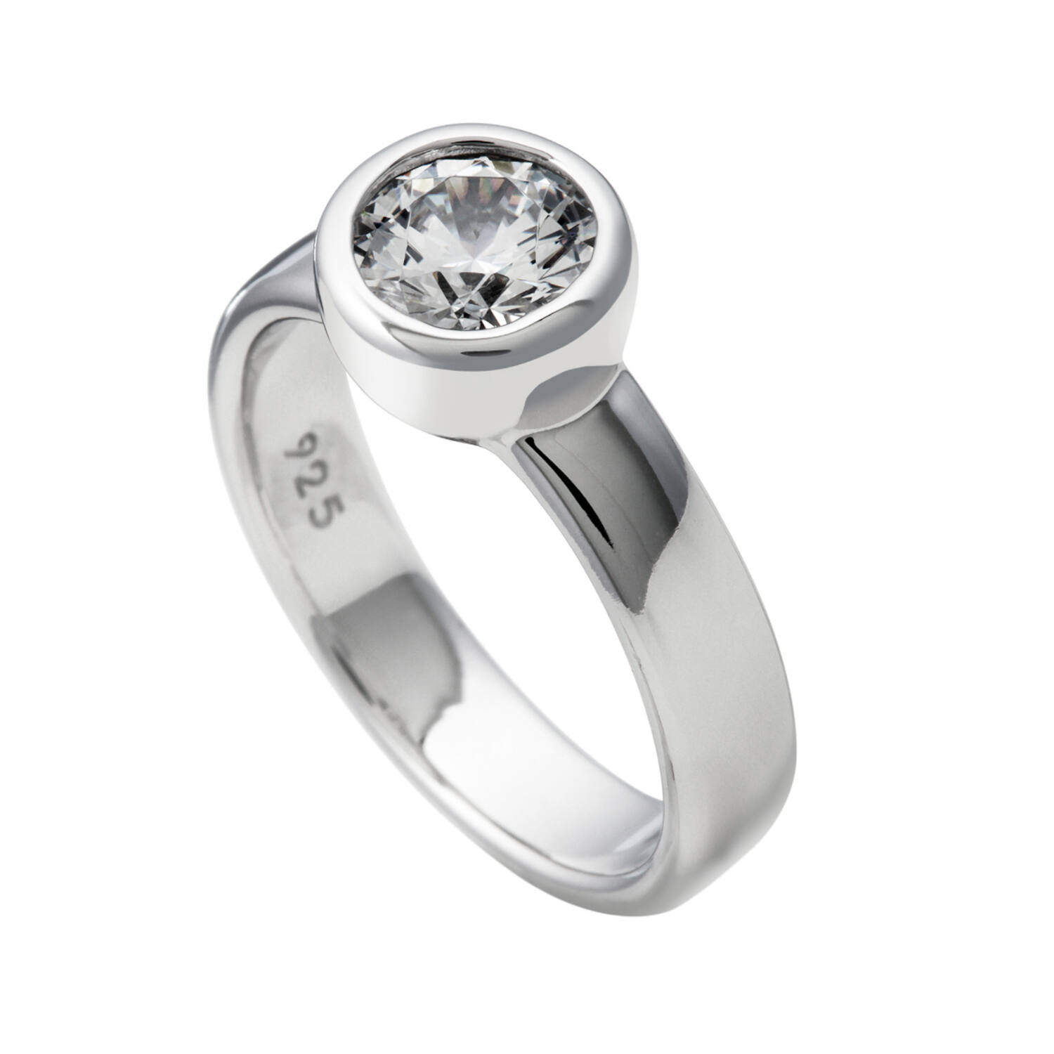  Ring - Zilver - Zirkonia