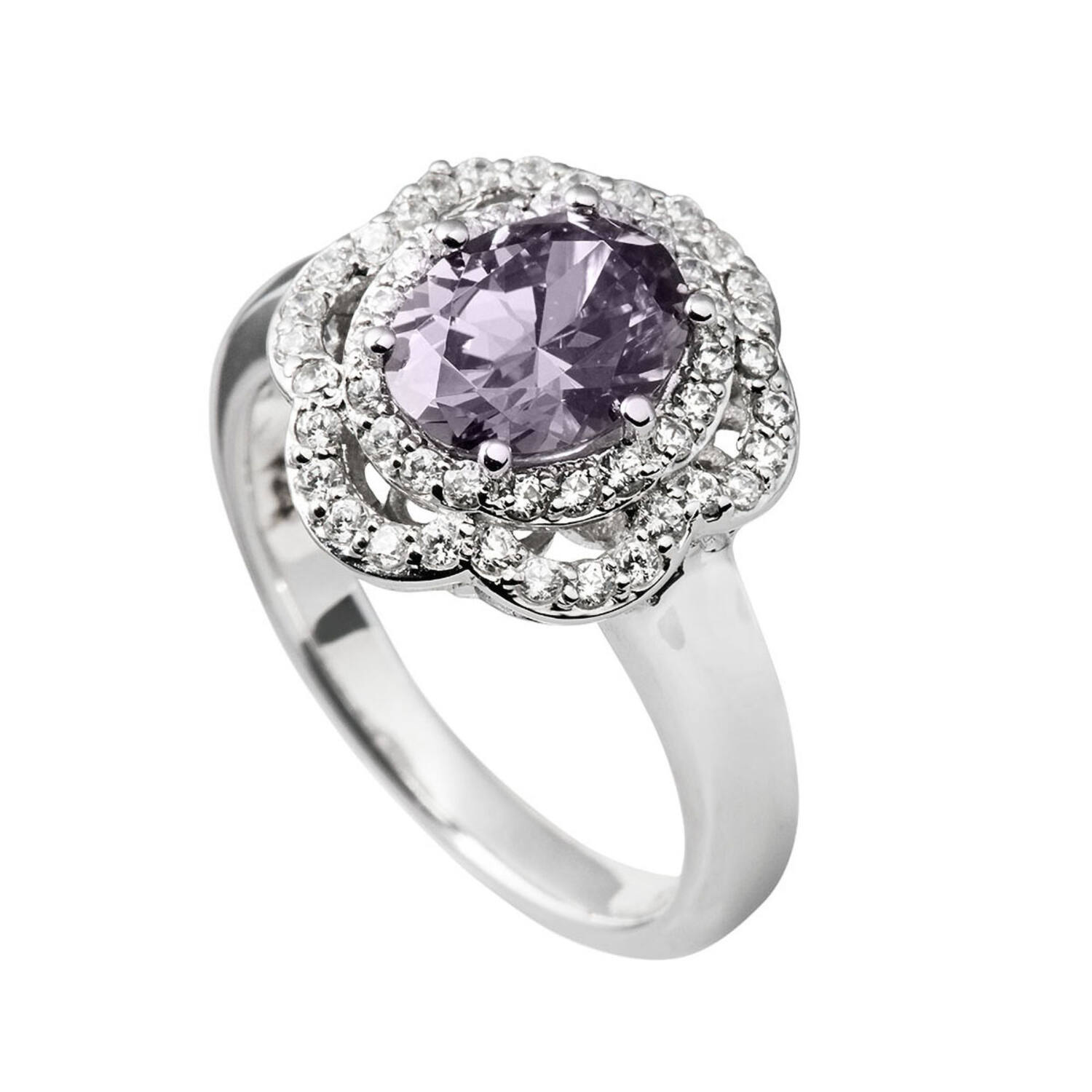  Ring - Zilver - Zirkonia