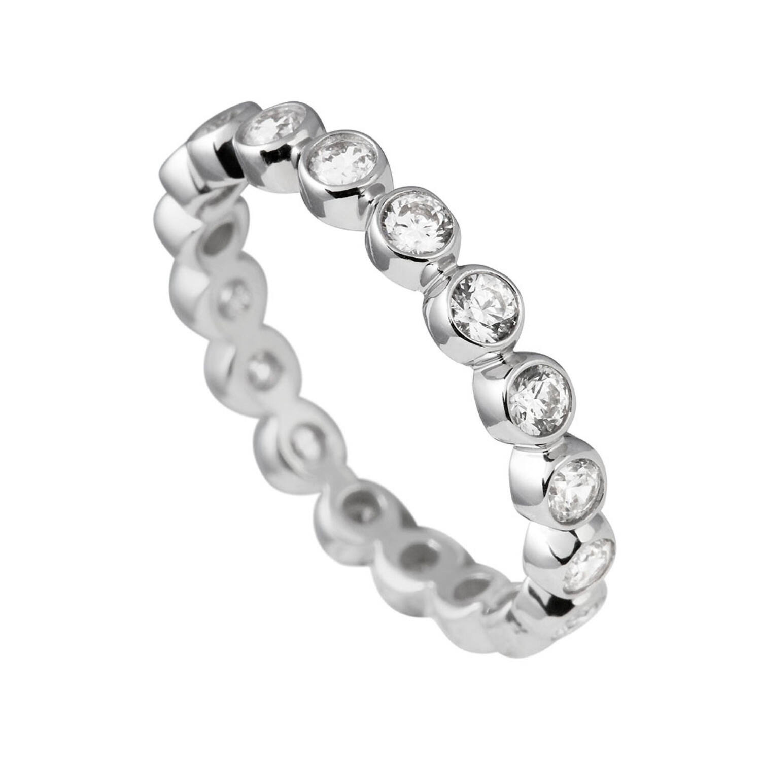  Ring - Zilver - Zirkonia
