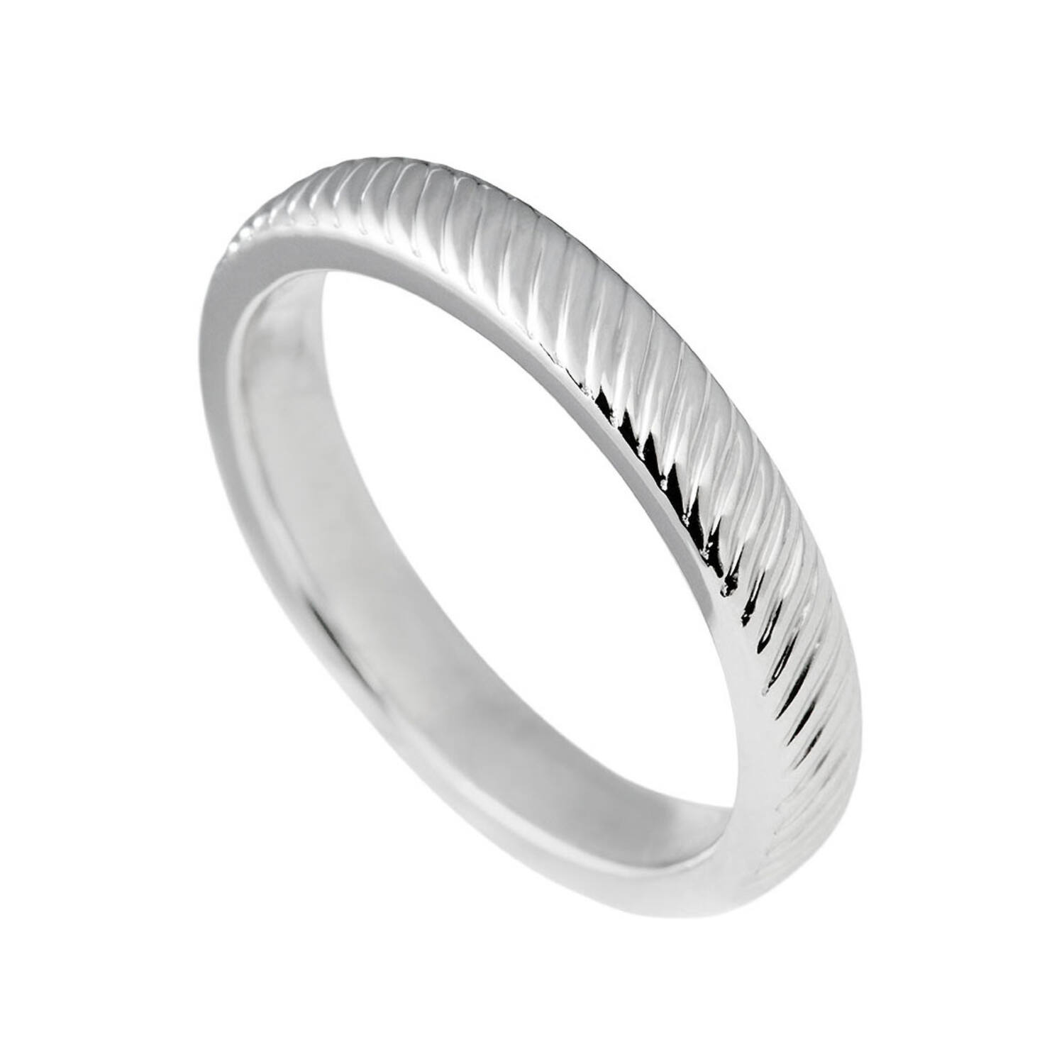  Ringe mit Stein - Silber - Zirkonia
