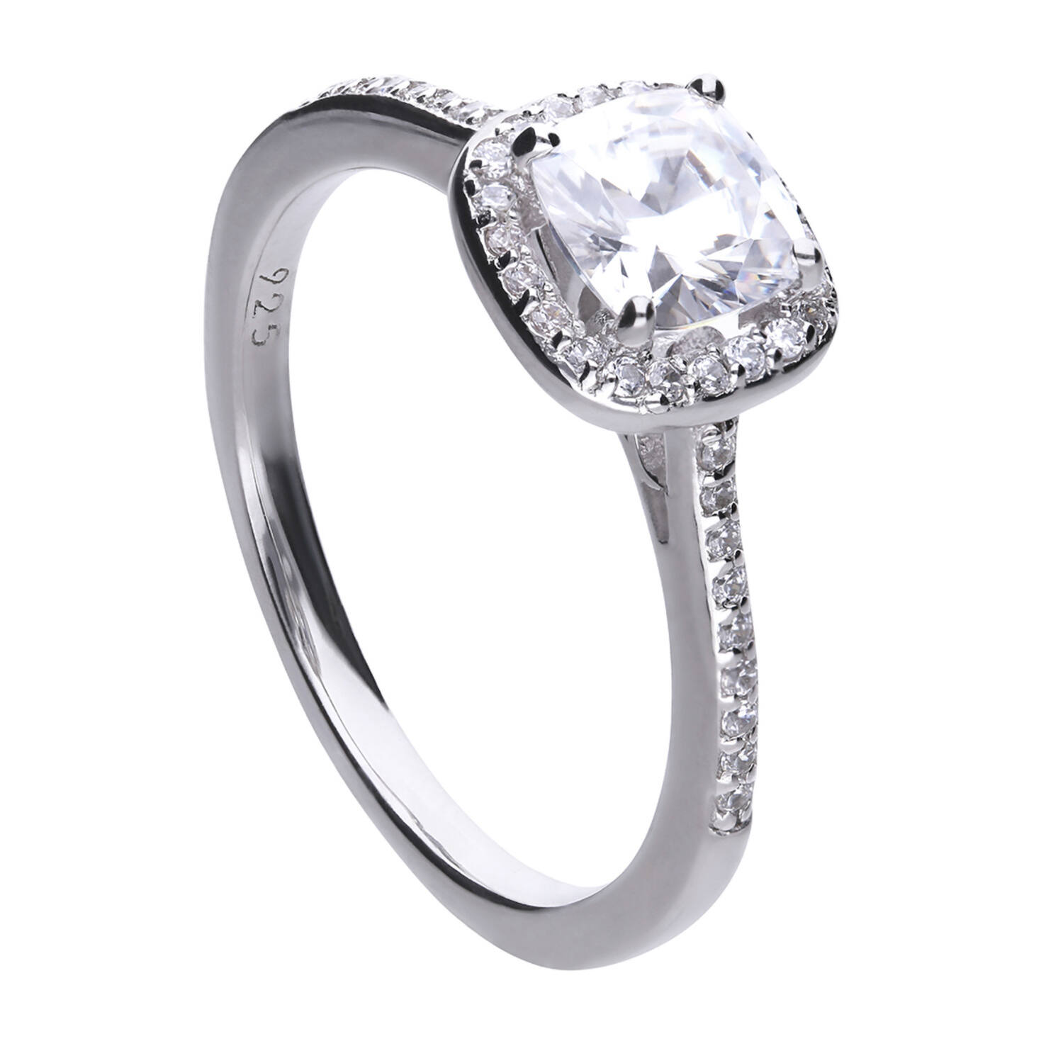  Ring - Zilver - Zirkonia