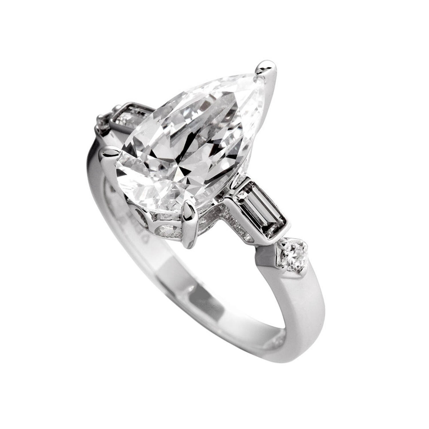  Ring - Zilver - Zirkonia