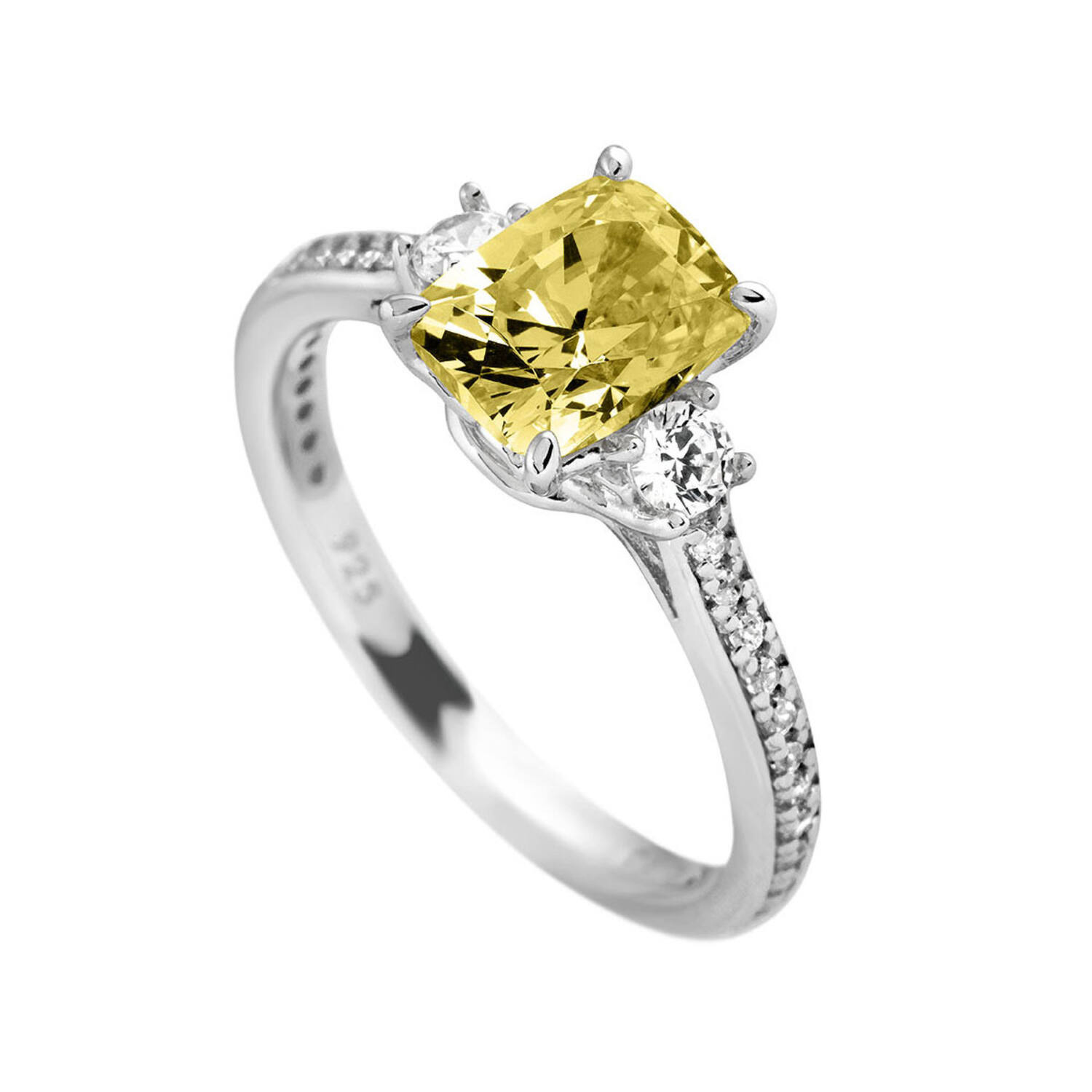  Bagues pierre - Argent - Zircone