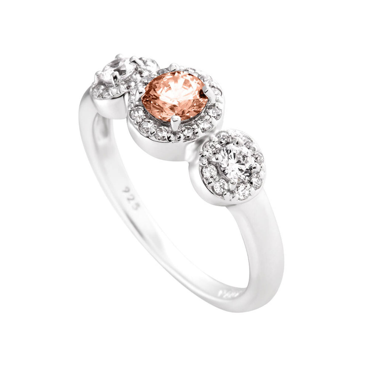  Ring - Zilver - Zirkonia