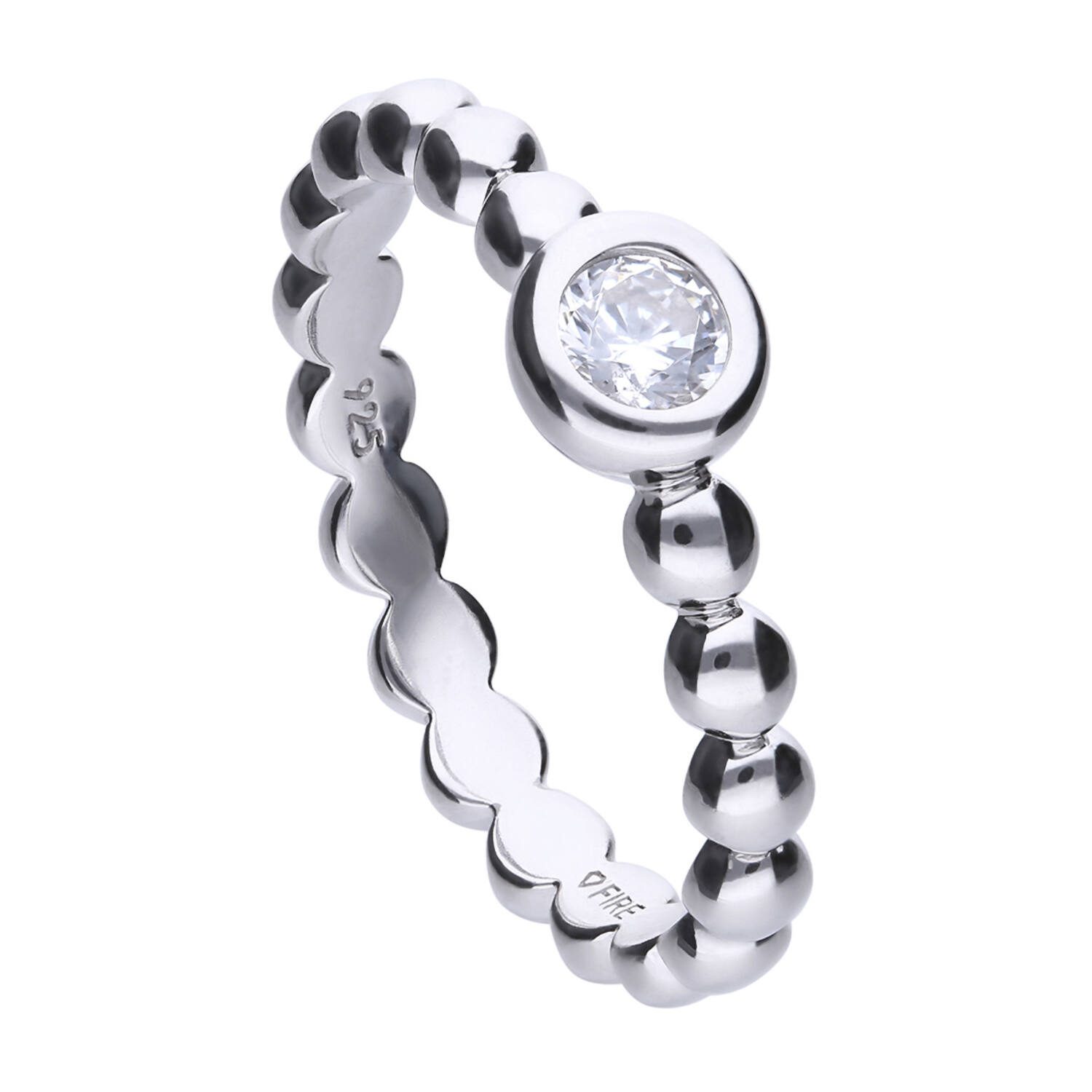  Ring - Zilver - Zirkonia