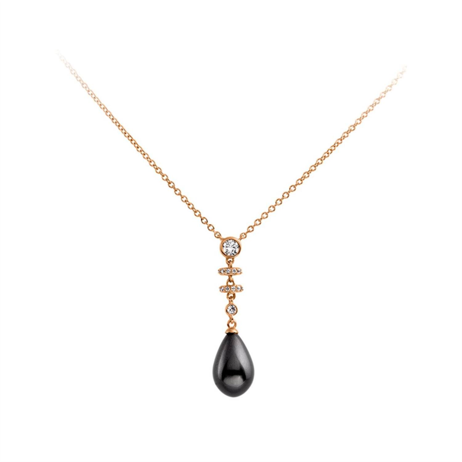  Colliers à pendentif - Argent - Zircone
