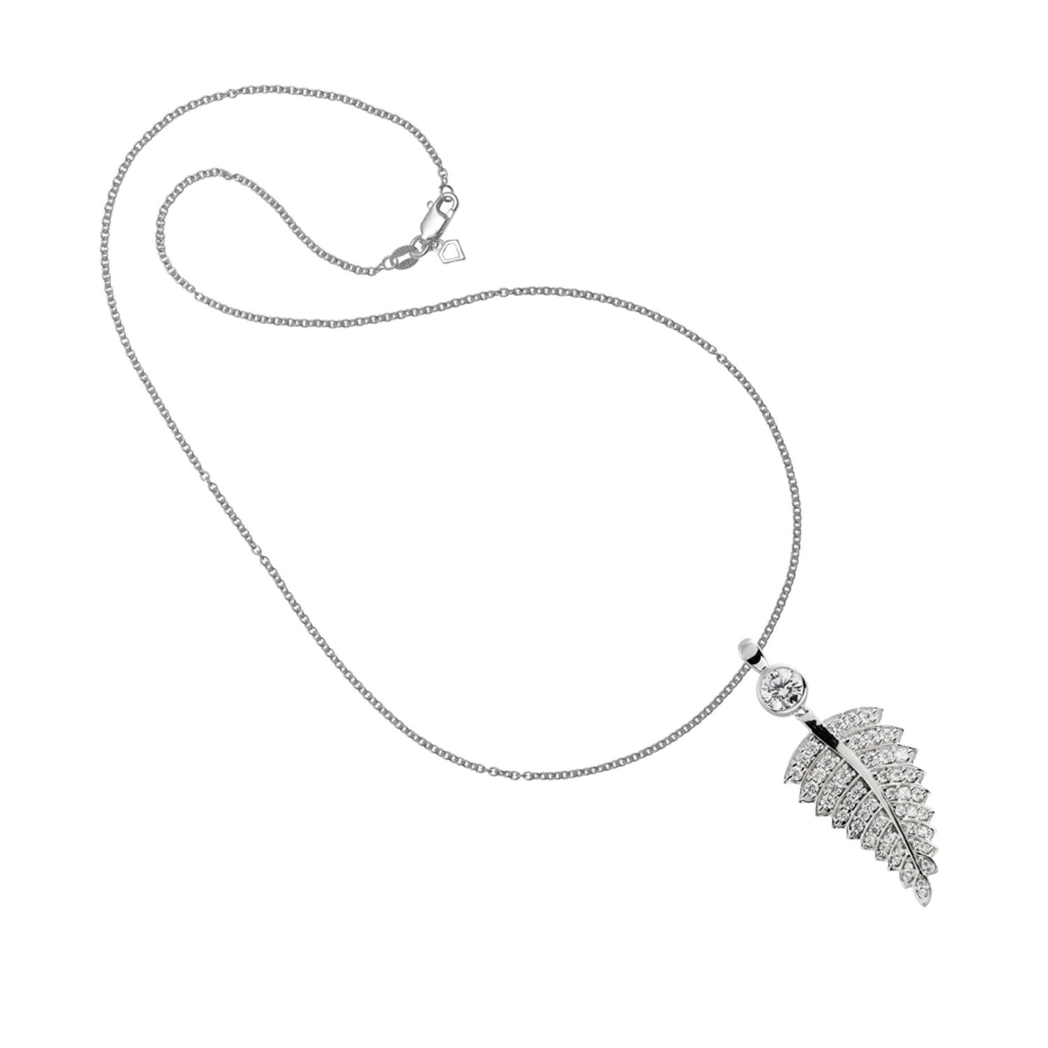  Ketten mit Anhänger - Silber - Zirkonia